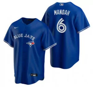 Personalized Mens toronto toronto blue jays 6 alek manoah royal cool base stitched jersey 8592
