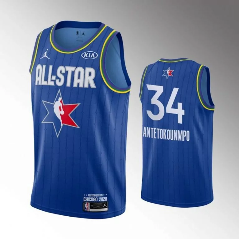 Custom Milwaukee bucks giannis antetokounmpo 34 nba 2020 new arrival blue jersey 5929