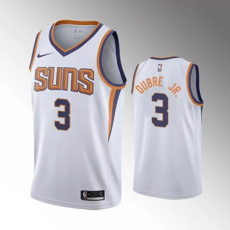 Custom Phoenix suns kelly oubre jr 3 nba 2020 new arrival white jersey jersey 2103