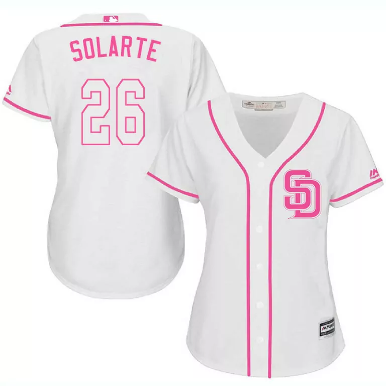 Personalized San diego padres 2 luis sardinas white pink women cool base jersey 7496