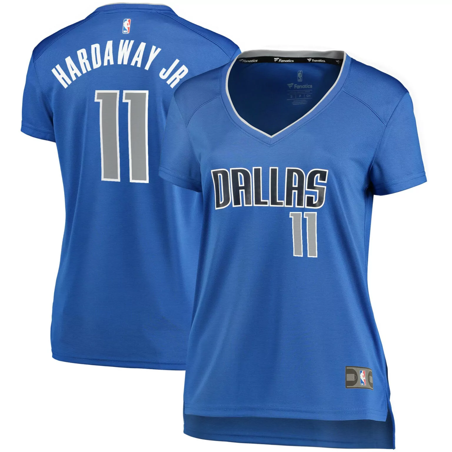 Custom Tim hardaway jr dallas mavericks fast break player jersey icon edition blue nba 9633