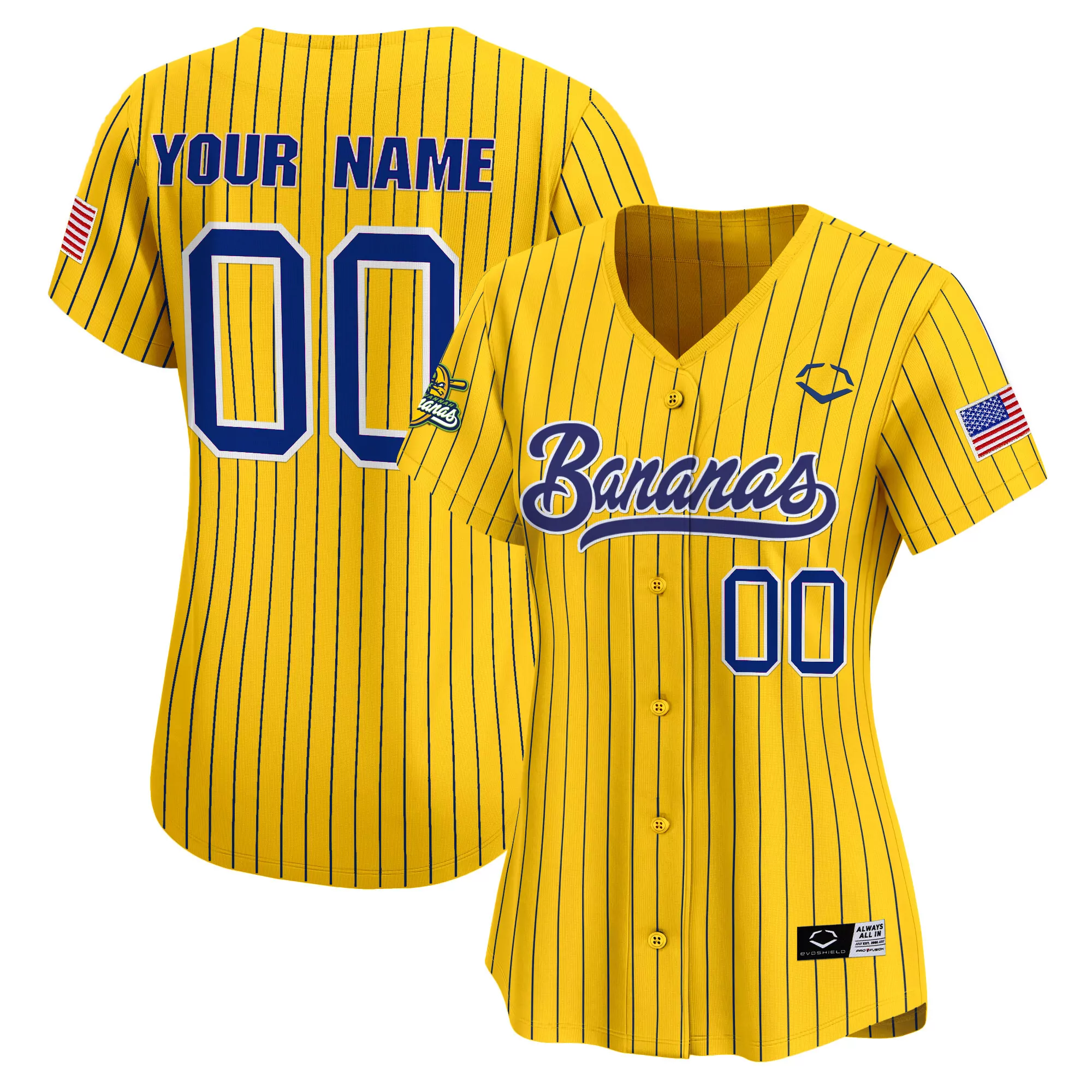savannah bananas vapor premier limited custom jersey all stitched cream men