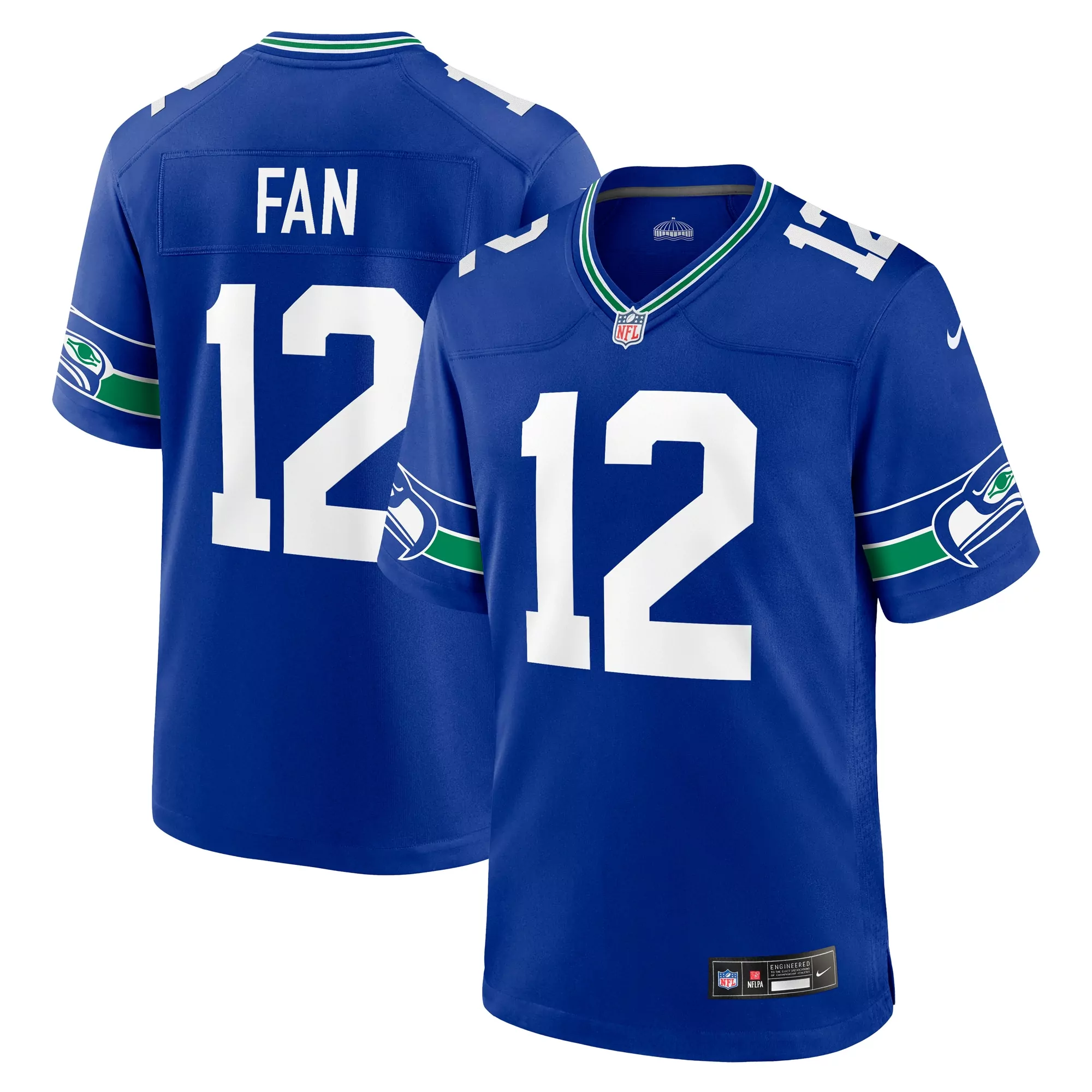 men s 12s navy seattle seahawks vapor f u s e limited jersey