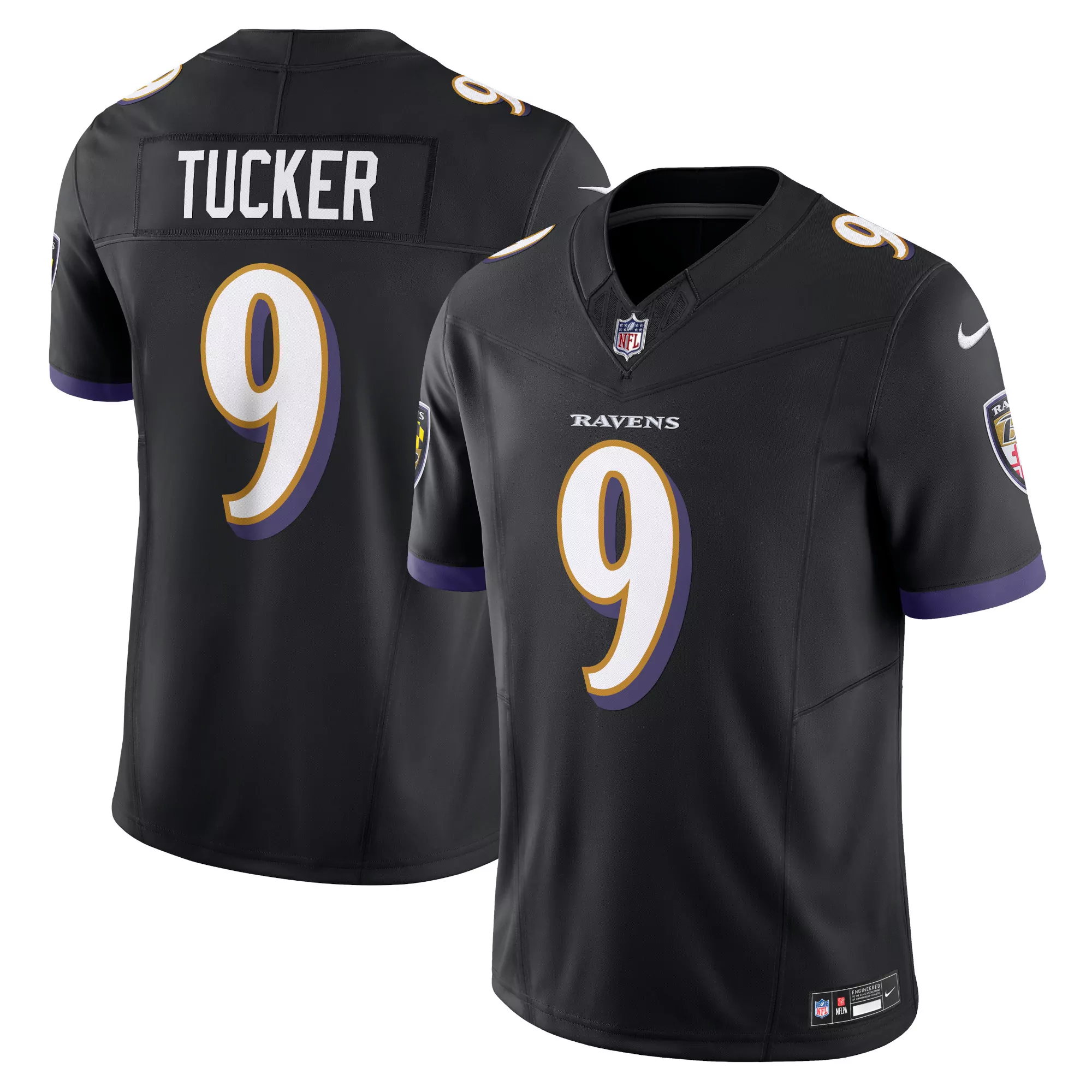 men s baltimore ravens jordan stout purple player game jersey