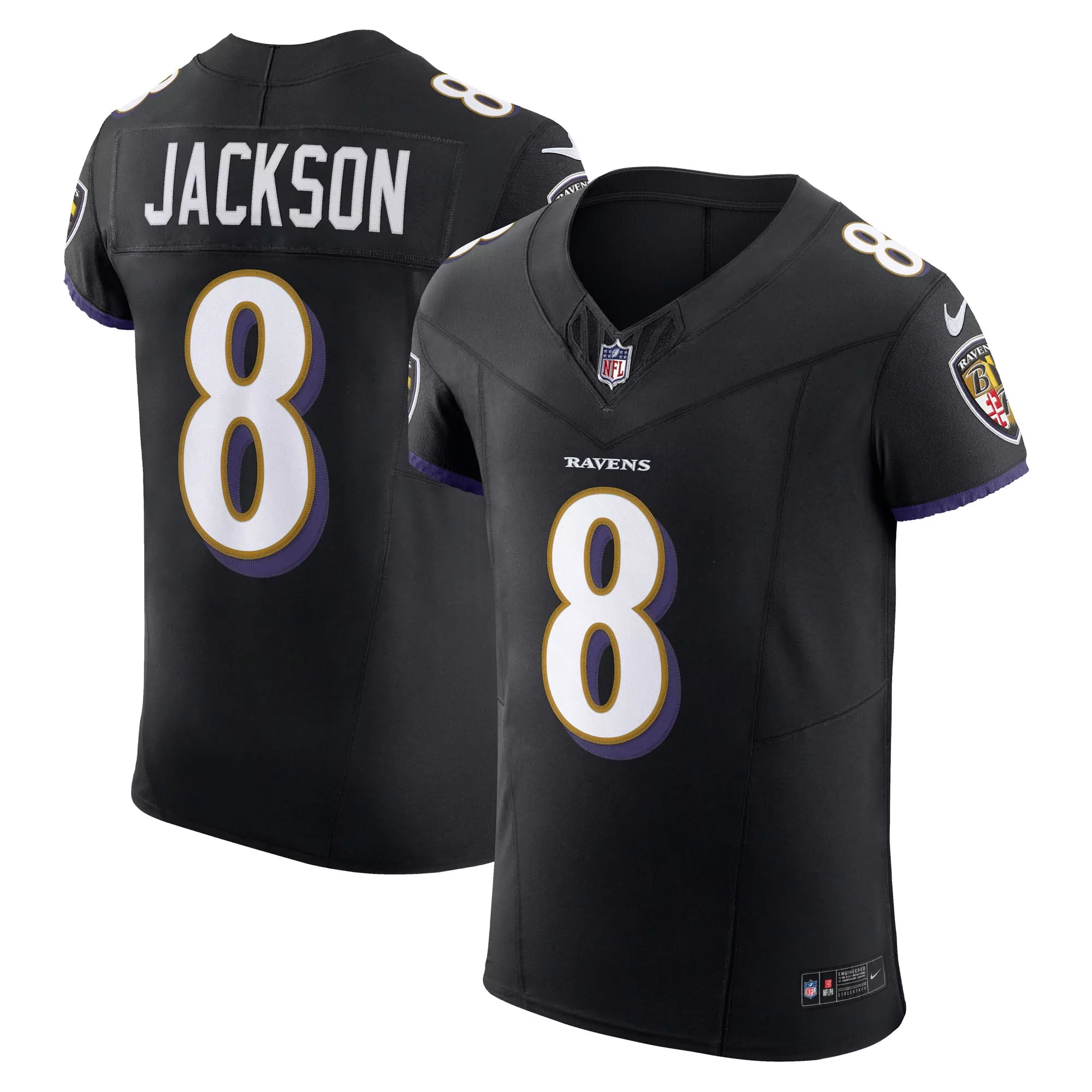 men s baltimore ravens kyle hamilton purple player game jersey