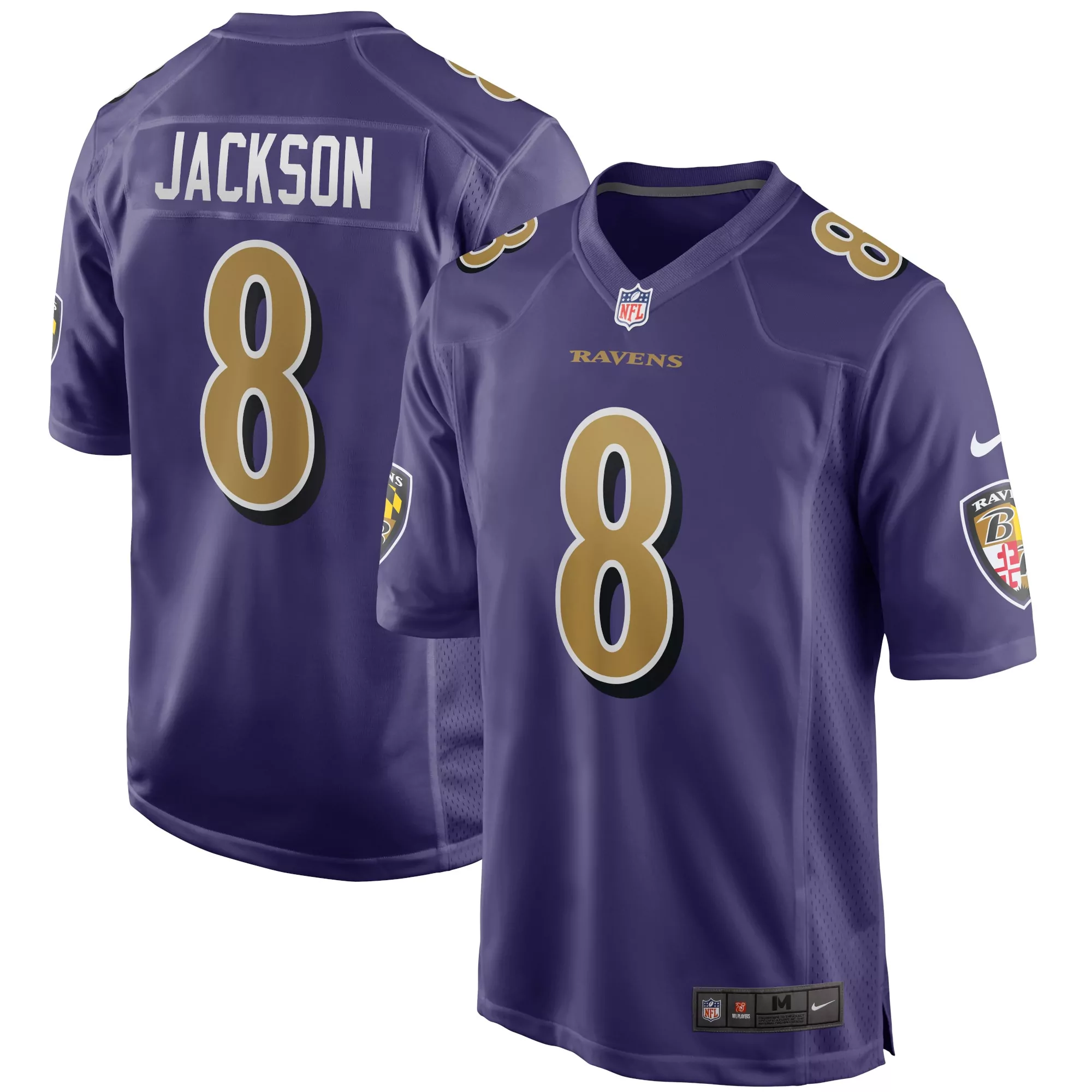 men s baltimore ravens lamar jackson black speed machine limited jersey