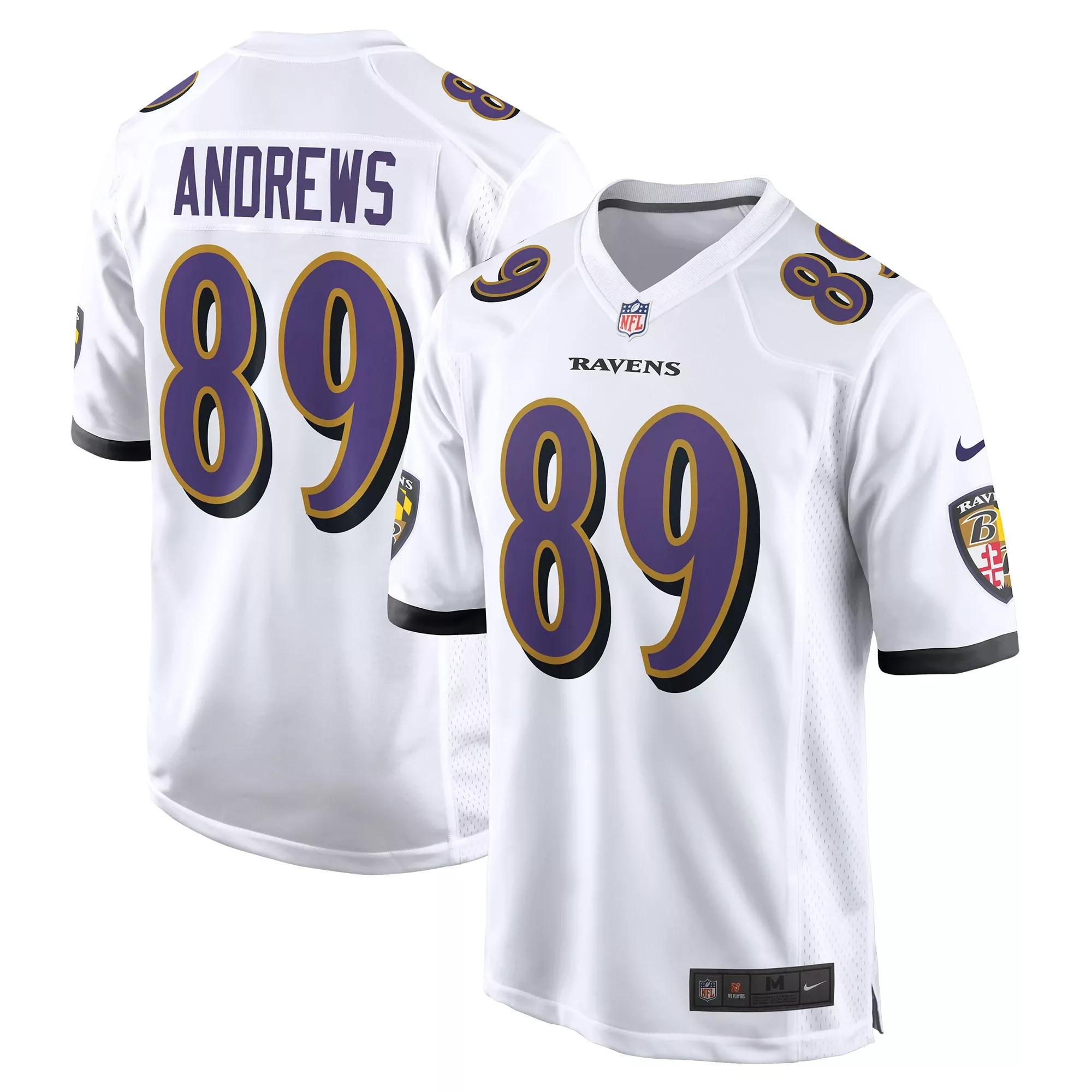 men s baltimore ravens marcus williams purple player game jersey