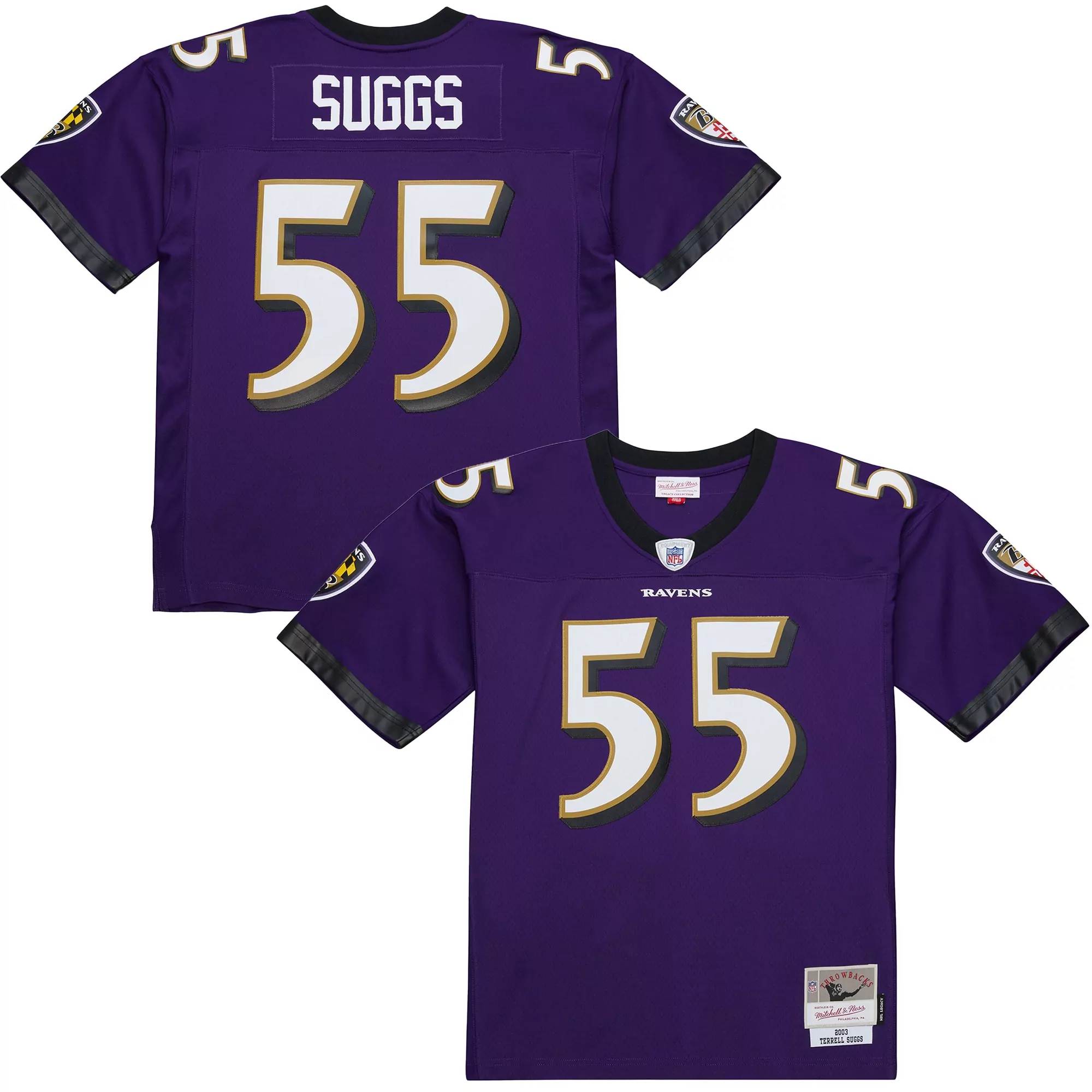 men s baltimore ravens steve smith sr purple retired player game jersey