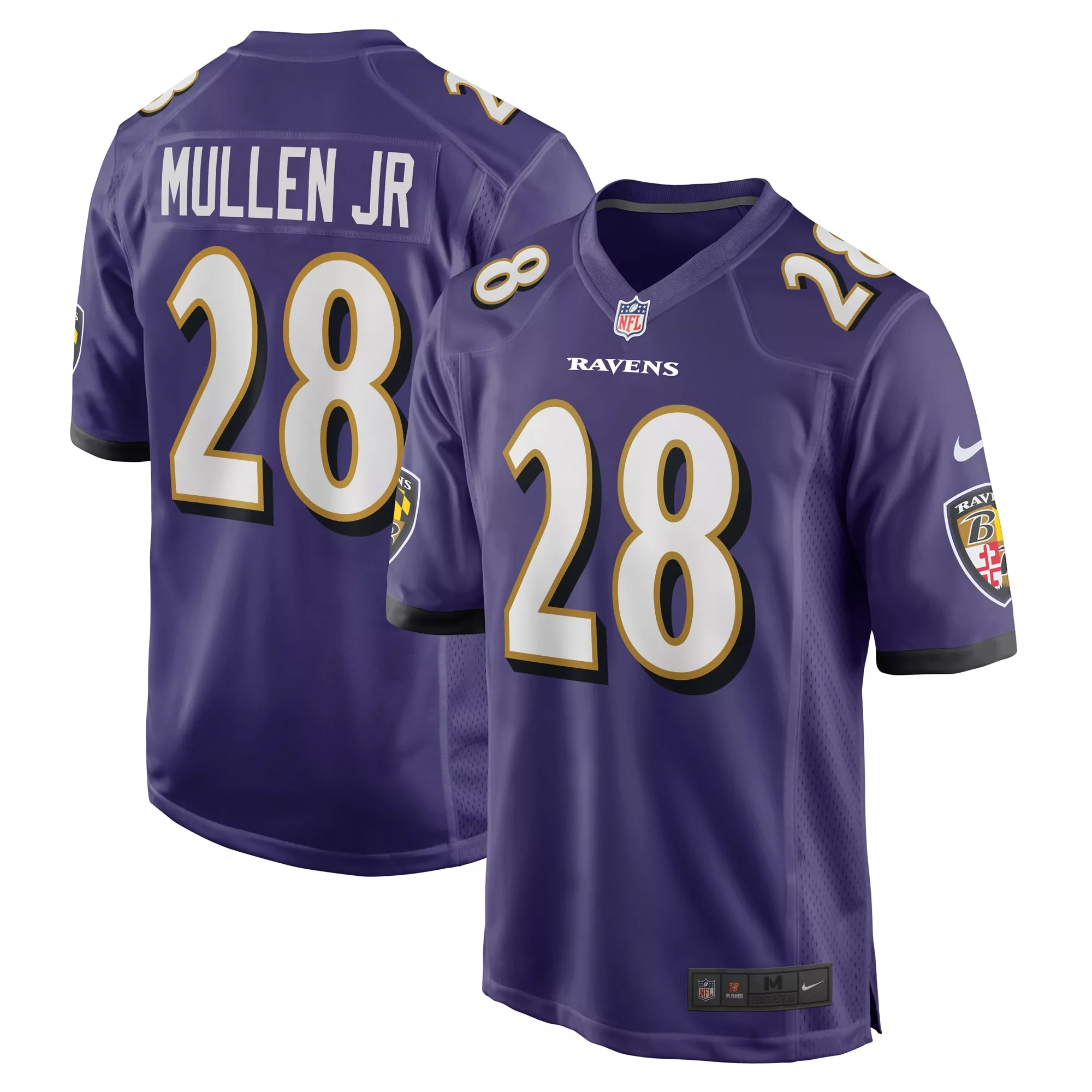 men s baltimore ravens travis jones purple player game jersey