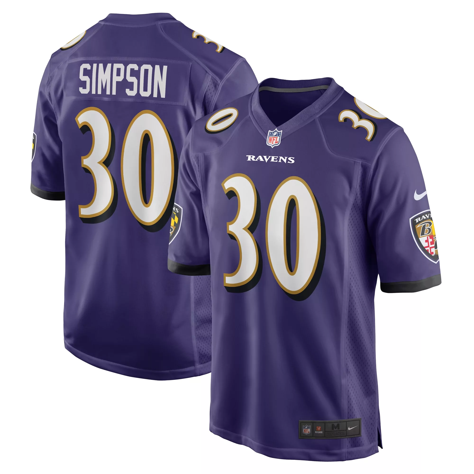 men s baltimore ravens travis jones purple player game jersey