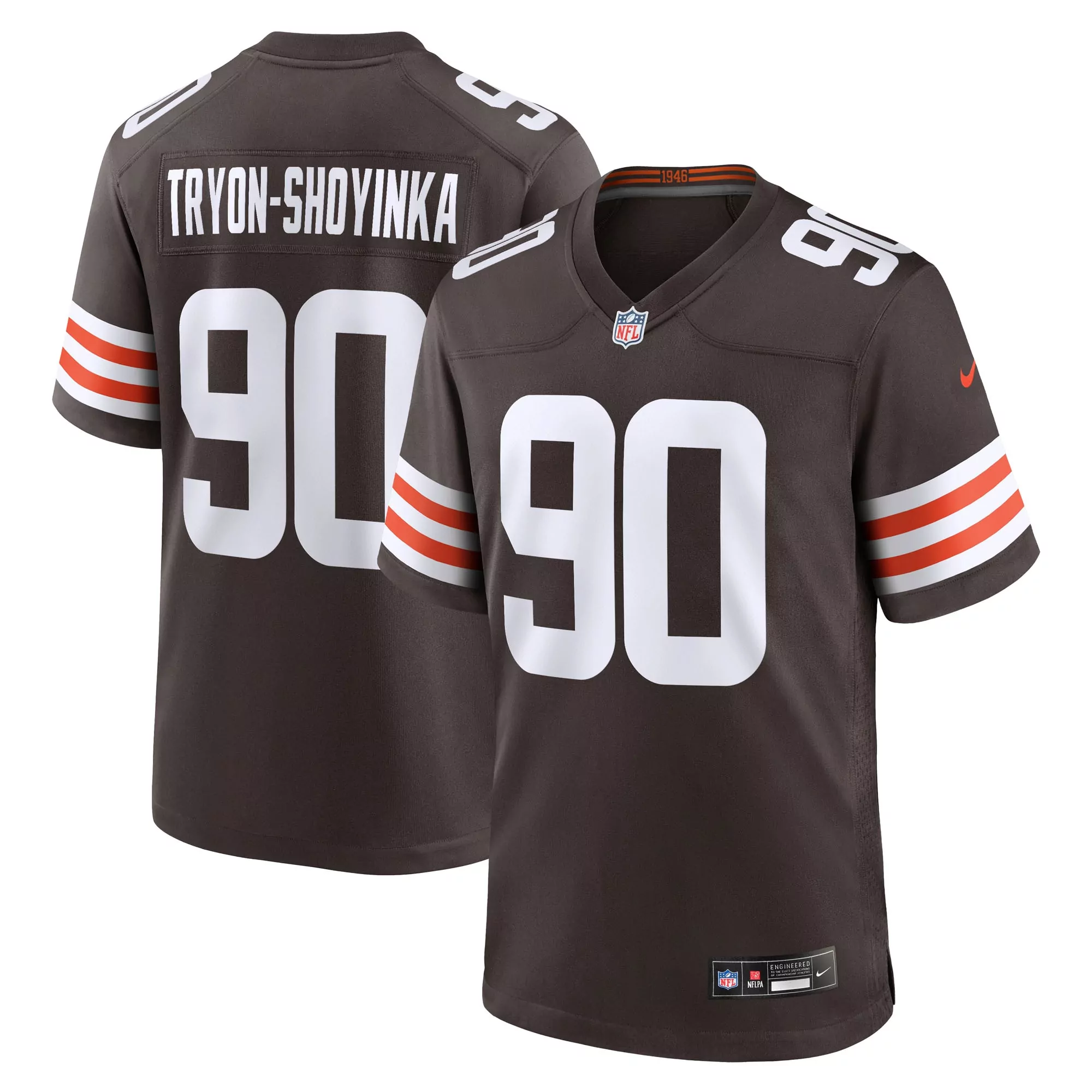 men s cleveland browns joe thomas brown retired player game jersey