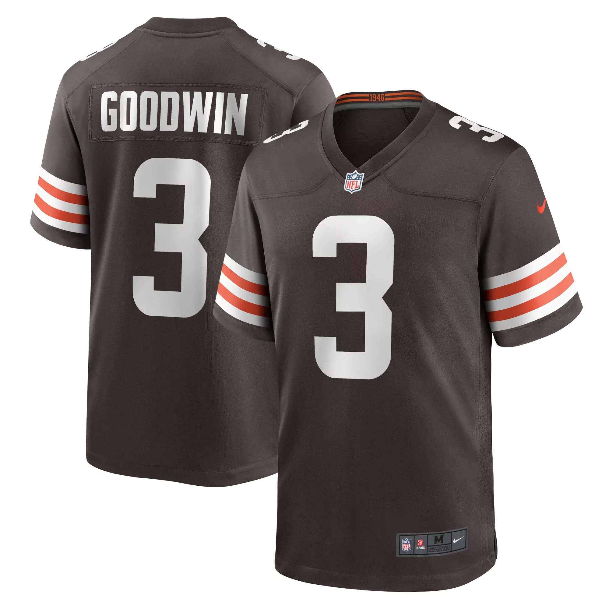 men s cleveland browns kenyan drake brown game jersey