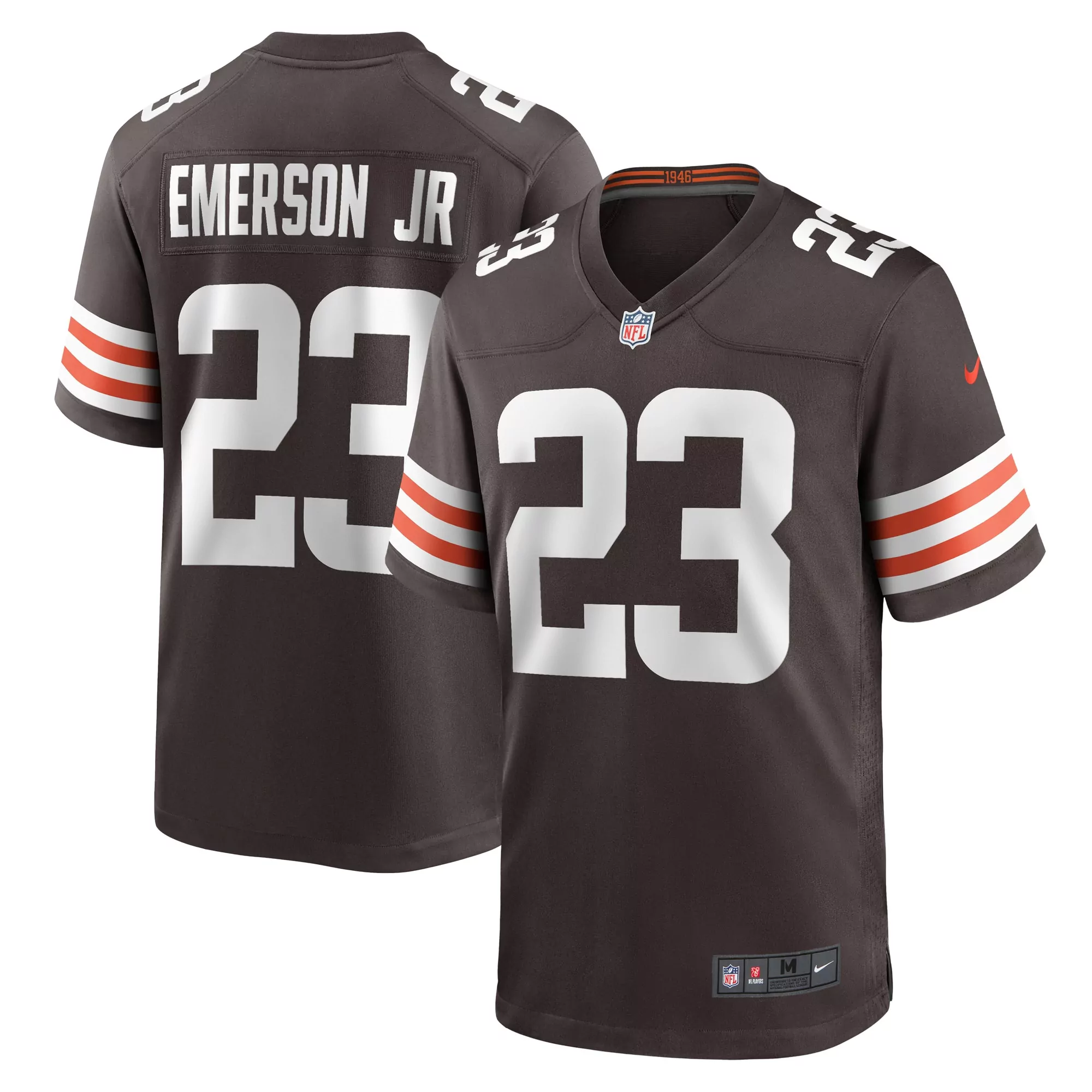 men s cleveland browns marquise goodwin brown team game jersey