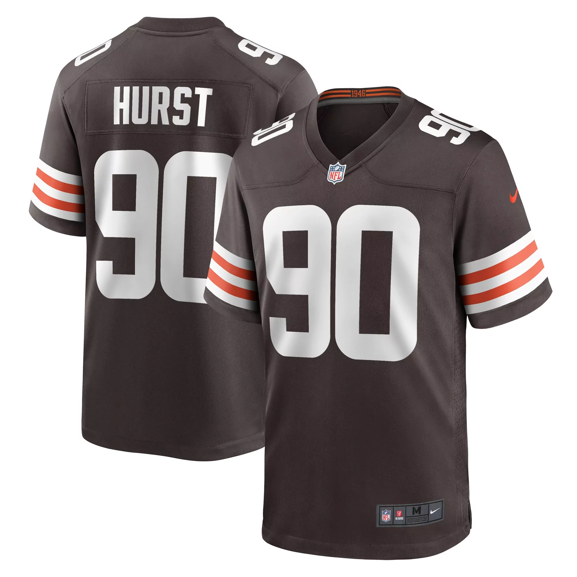 men s cleveland browns marquise goodwin brown team game jersey