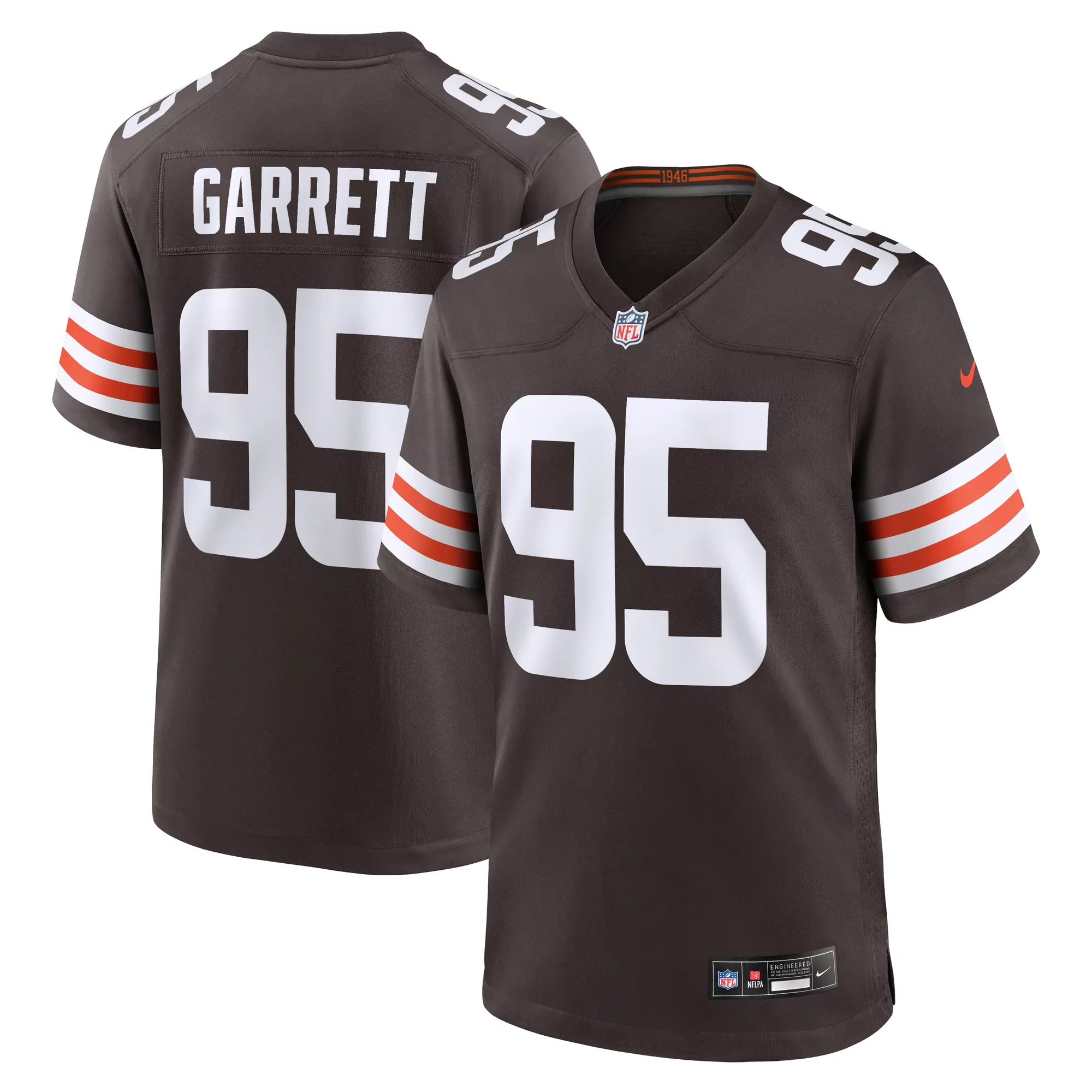 men s cleveland browns myles garrett arctic camo 2024 salute to service limited jersey