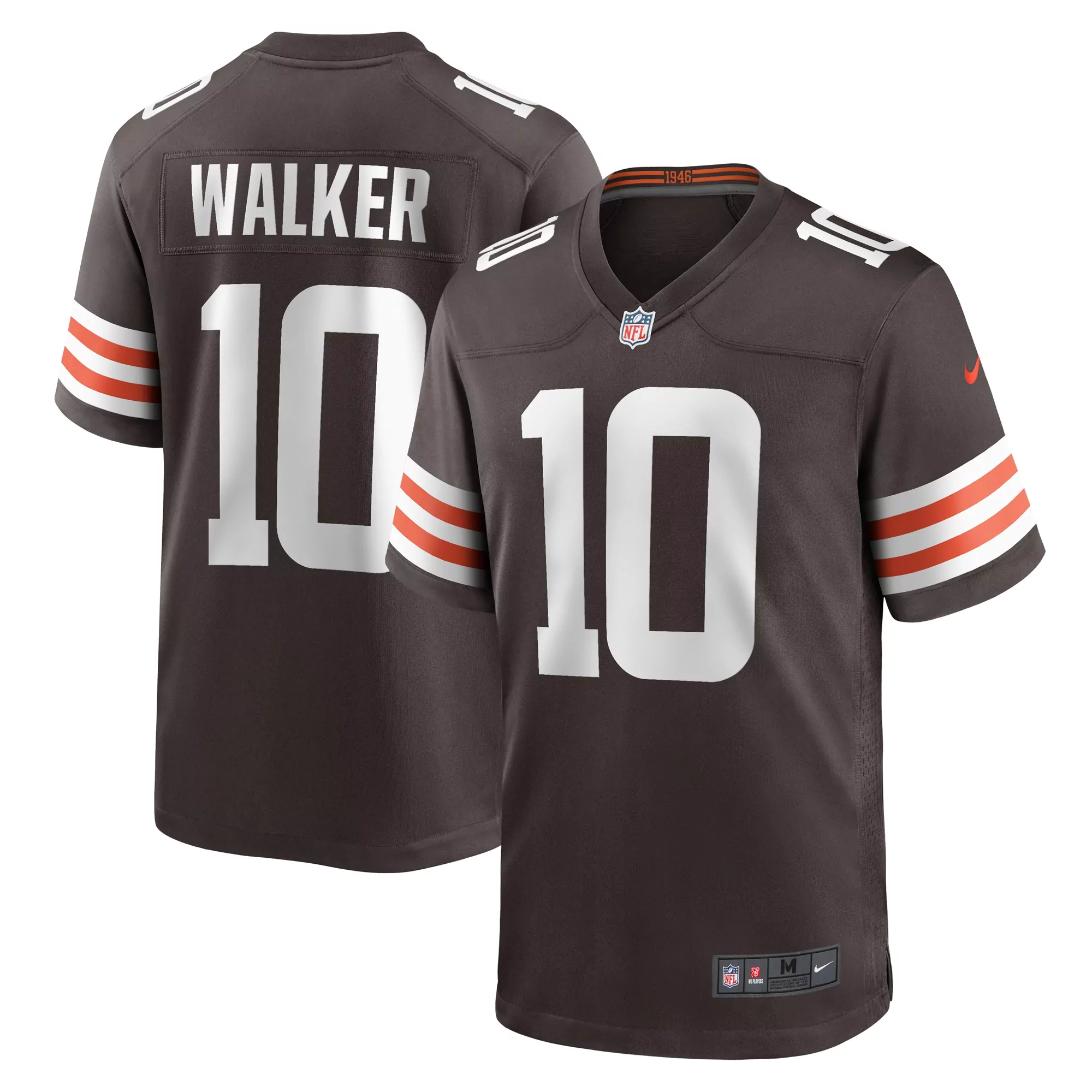 men s cleveland browns number 1 groom brown game jersey