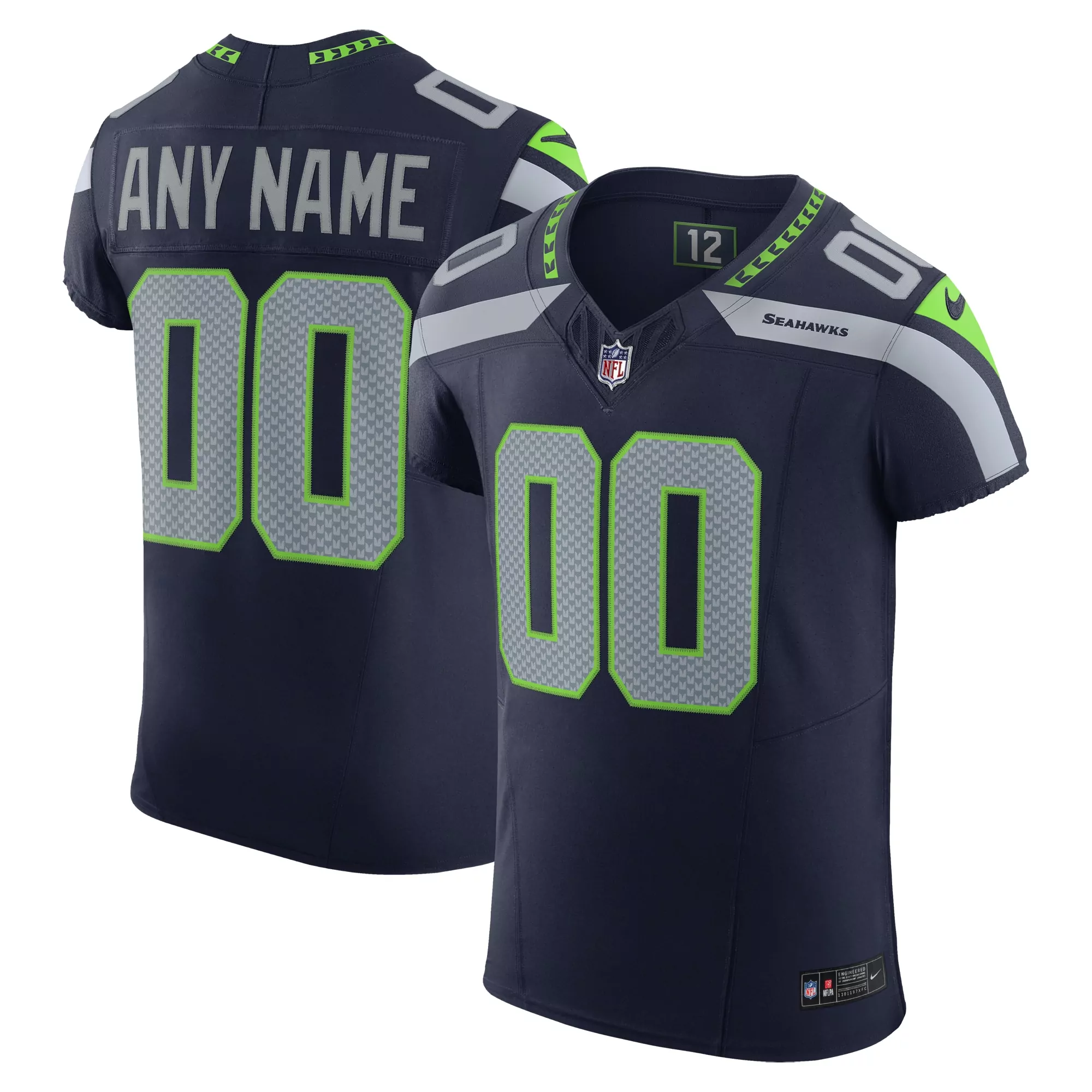 men s christian haynes college navy seattle seahawks game jersey