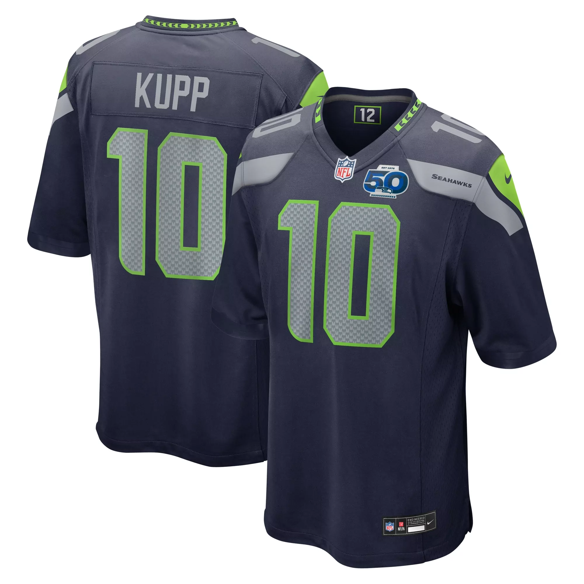 men s connor o toole college navy seattle seahawks team game jersey