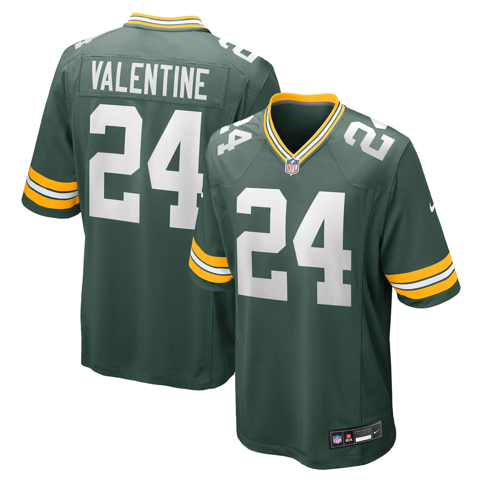 men s green bay packers caleb jones green game player jersey