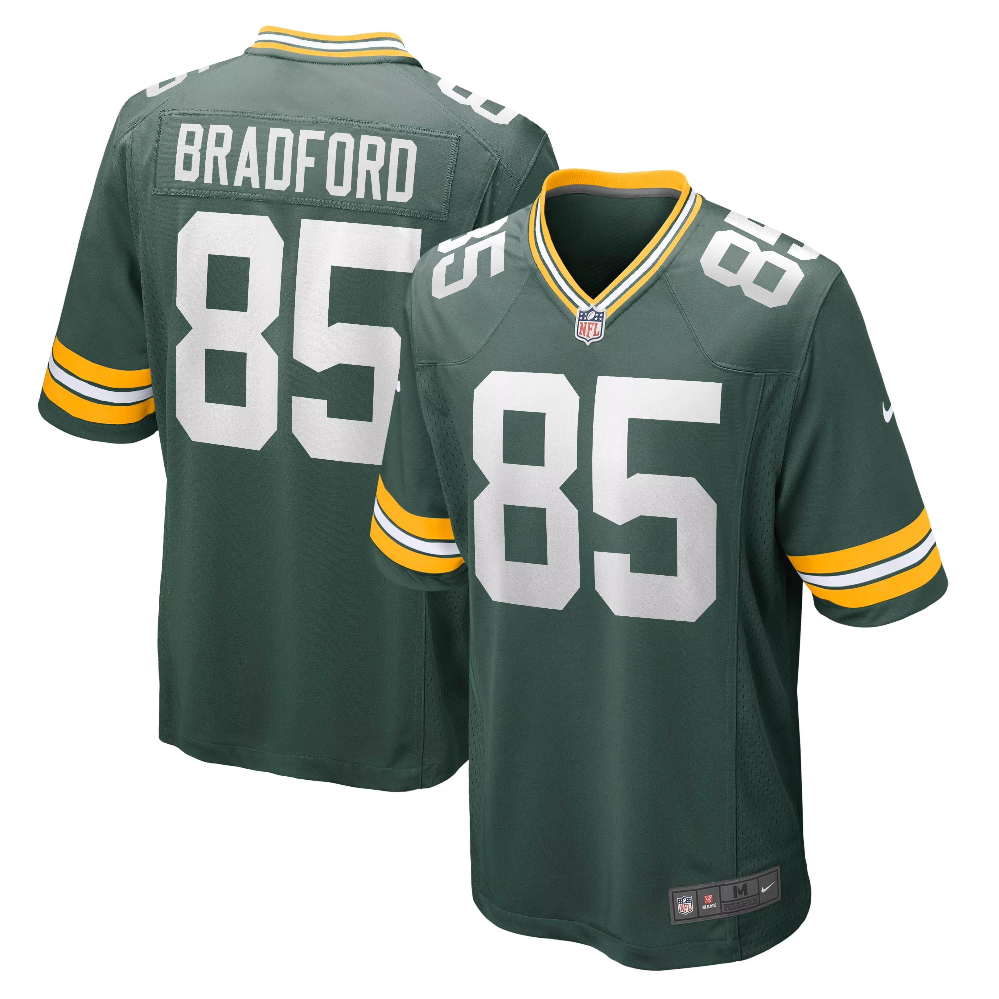 men s green bay packers christian watson white game jersey