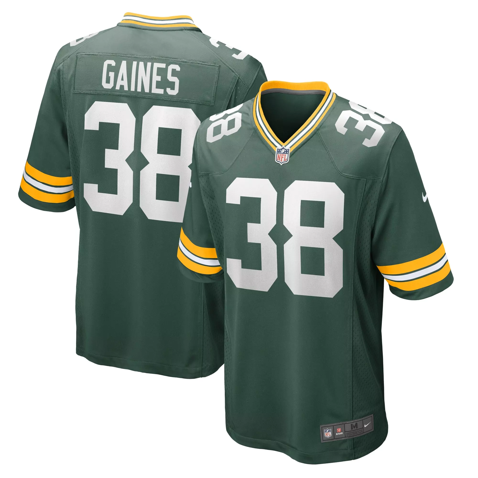 men s green bay packers green custom game jersey