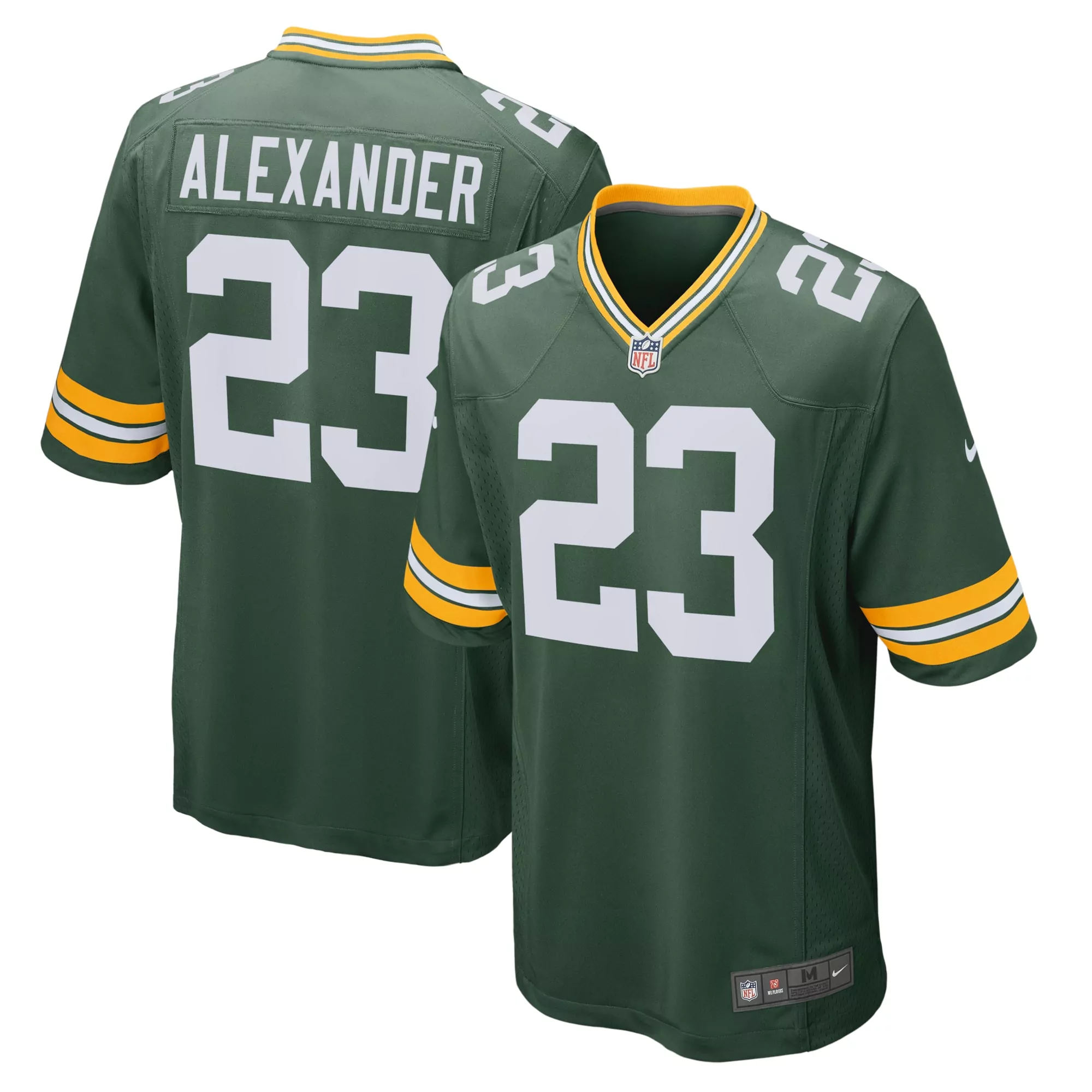 men s green bay packers green custom game jersey