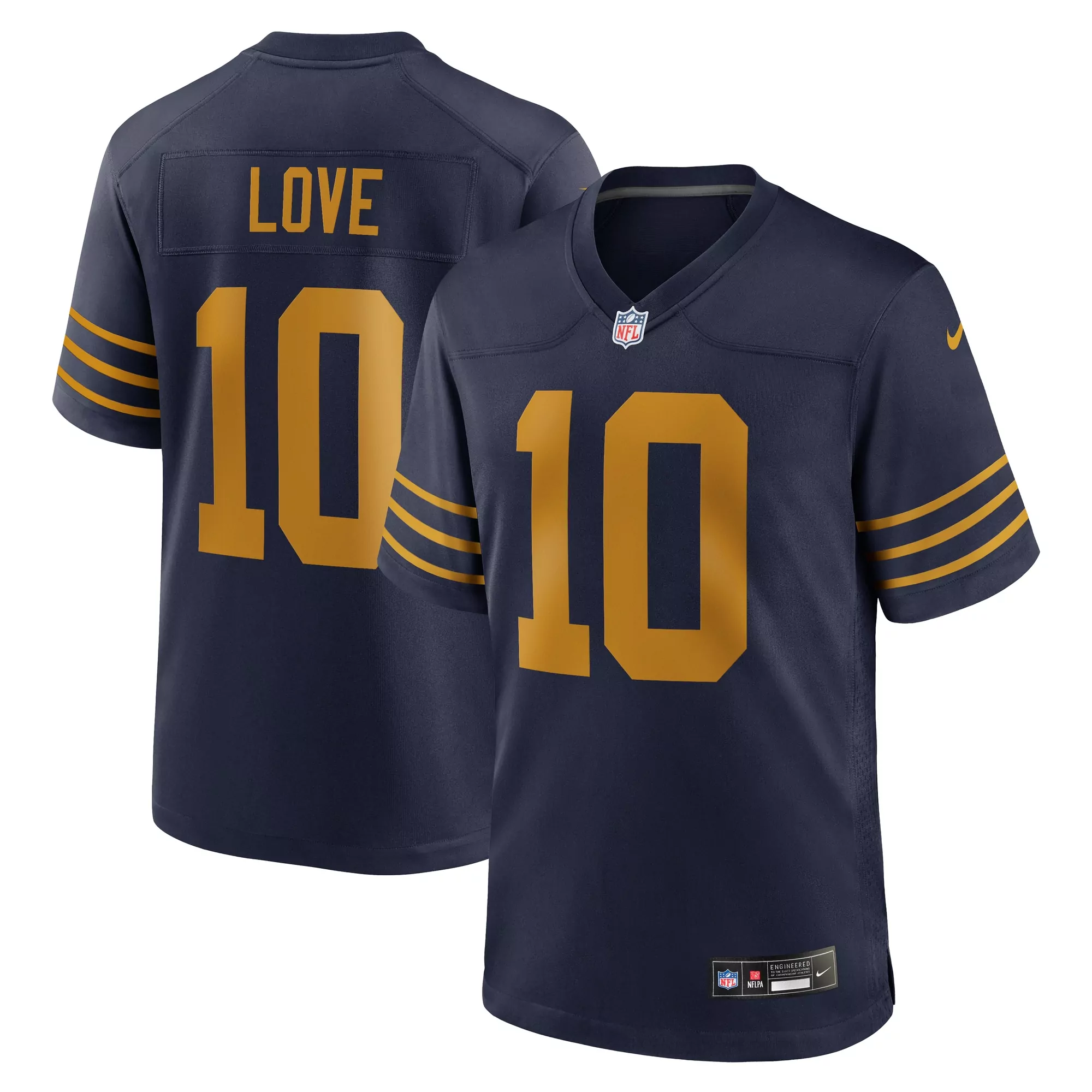 men s green bay packers jordan love green team vapor untouchable limited jersey