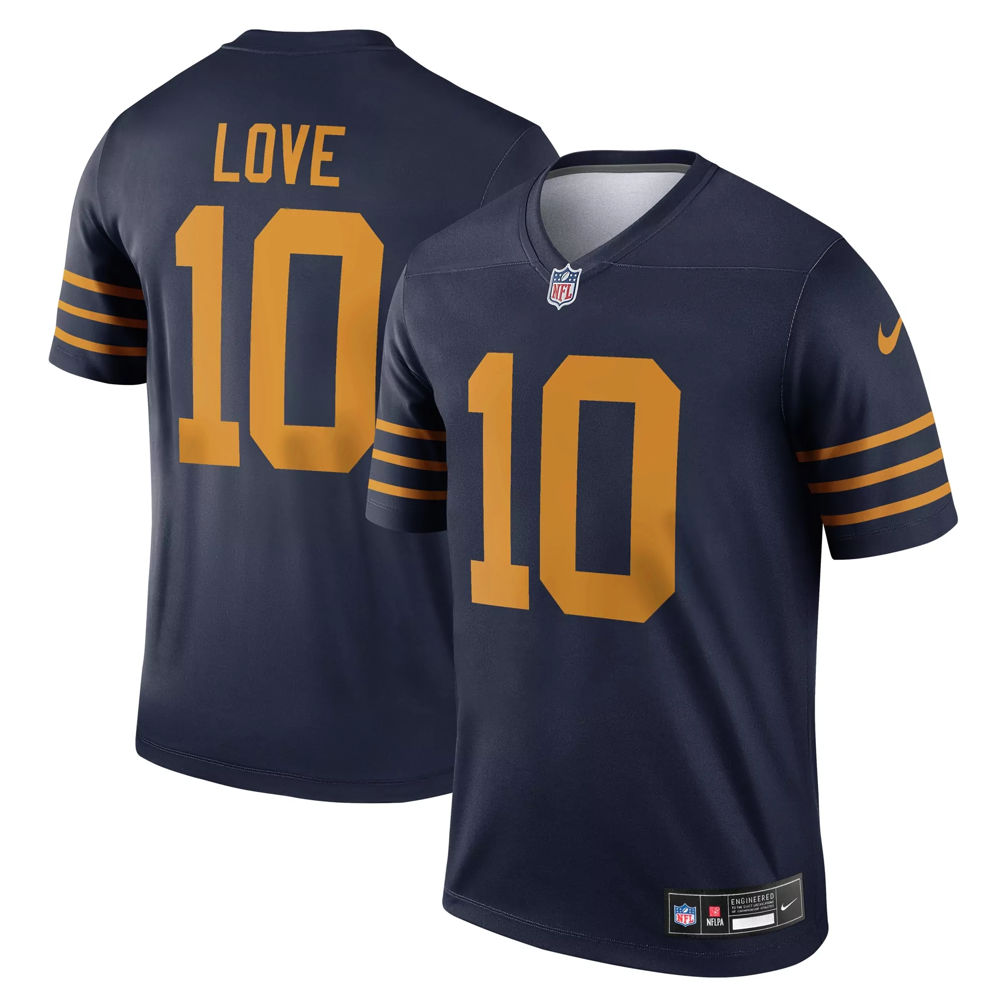 men s green bay packers jordan love green team vapor untouchable limited jersey