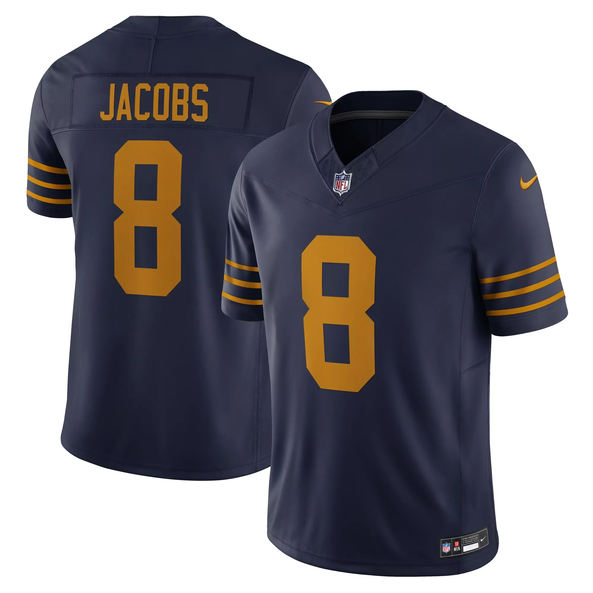 men s green bay packers josh jacobs green team game jersey