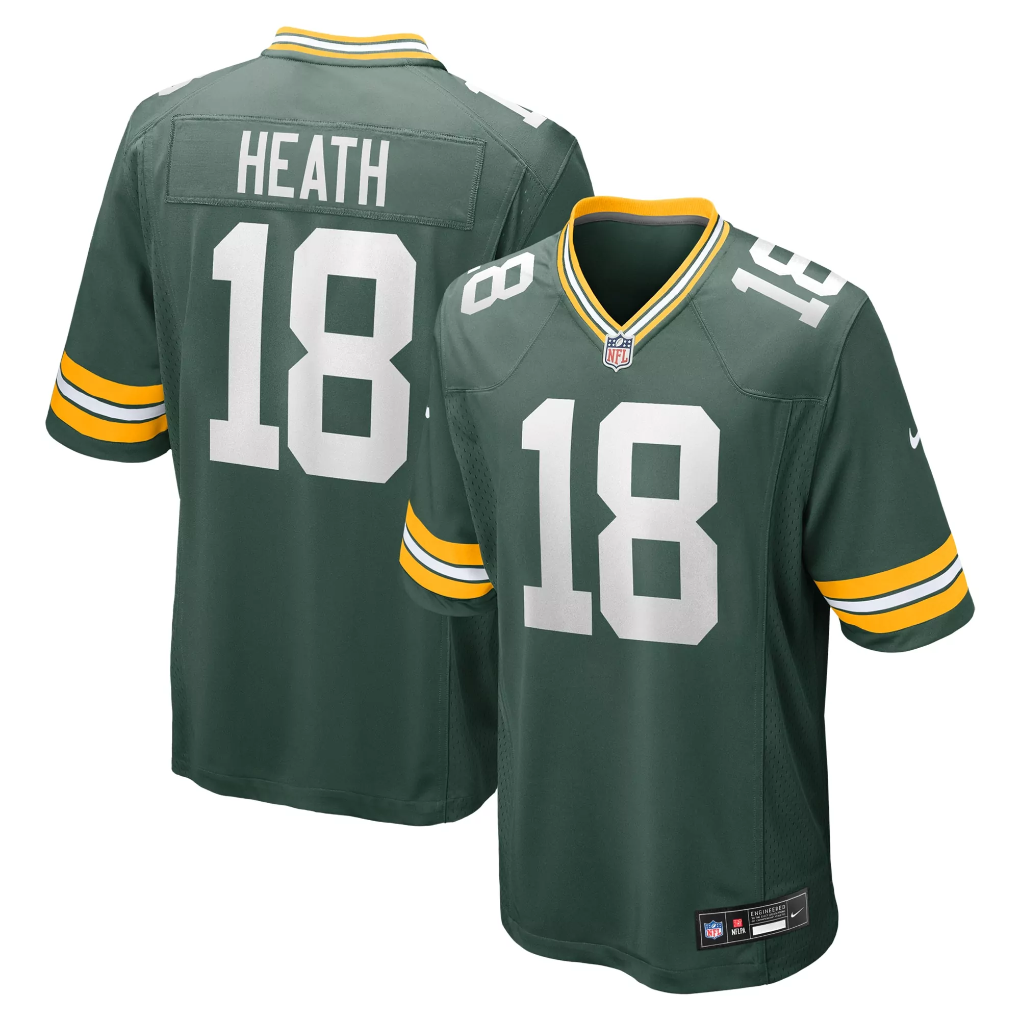 men s green bay packers lukas van ness white game jersey