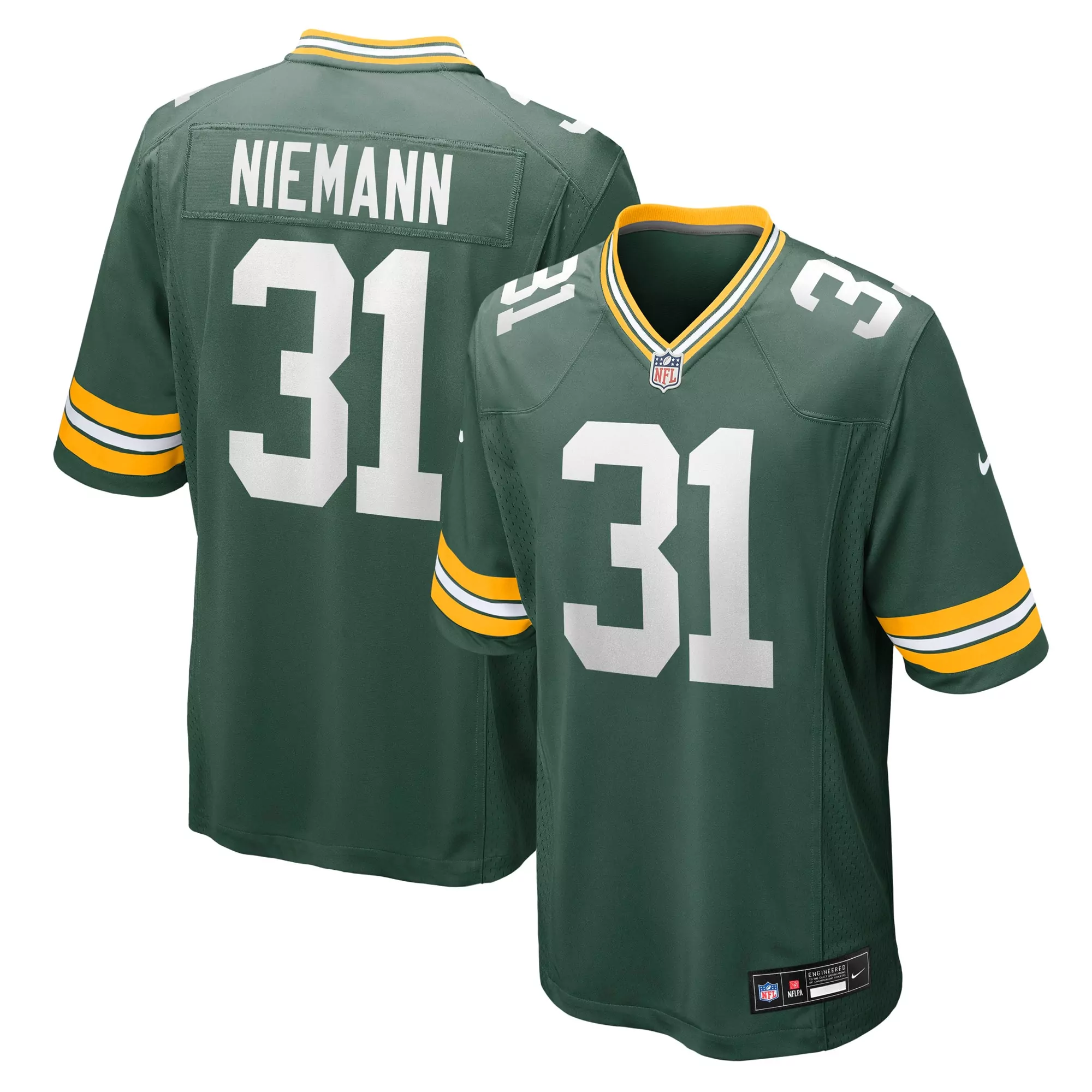 men s green bay packers nate hobbs green team game jersey