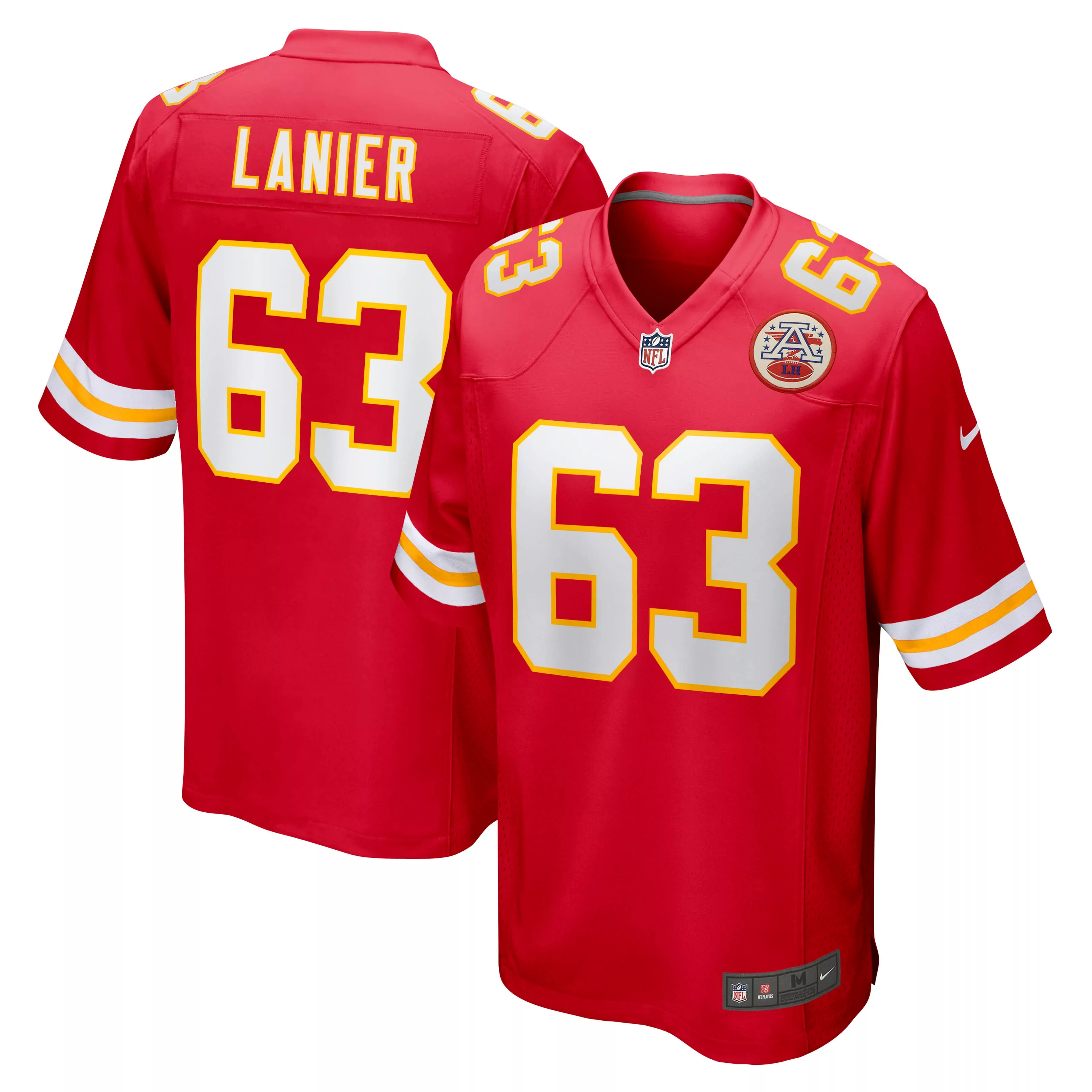 men s kansas city chiefs white custom game jersey