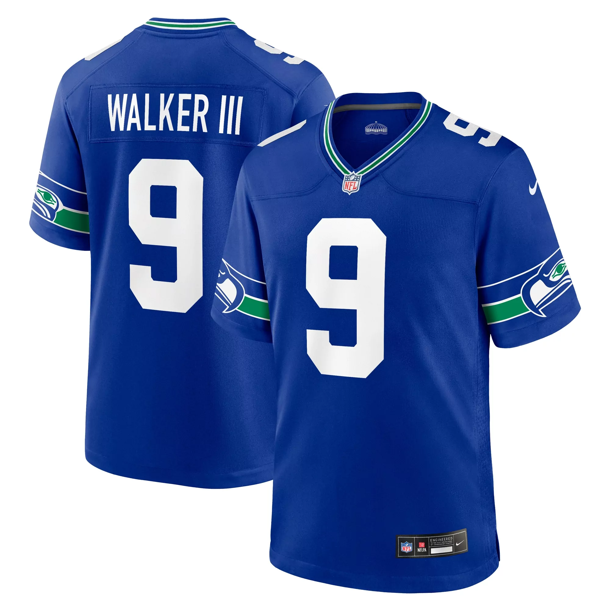 men s kenneth walker iii college navy seattle seahawks team game jersey
