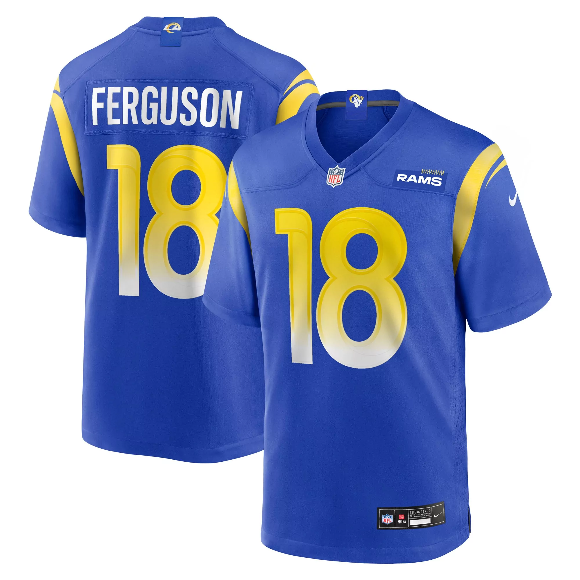 men s los angeles rams steve avila royal home game jersey