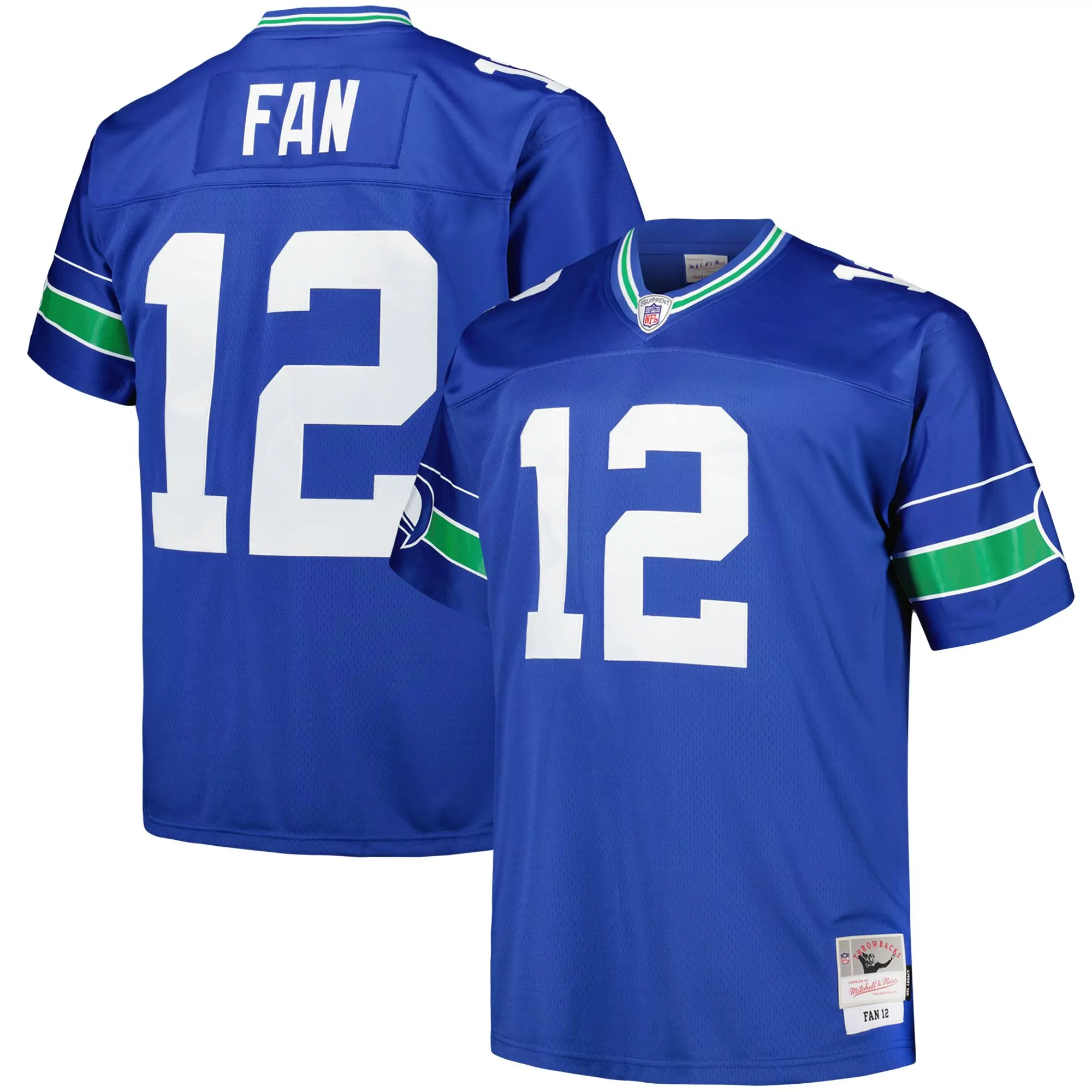 men s men s royal seattle seahawks alternate vapor f u s e elite custom jersey