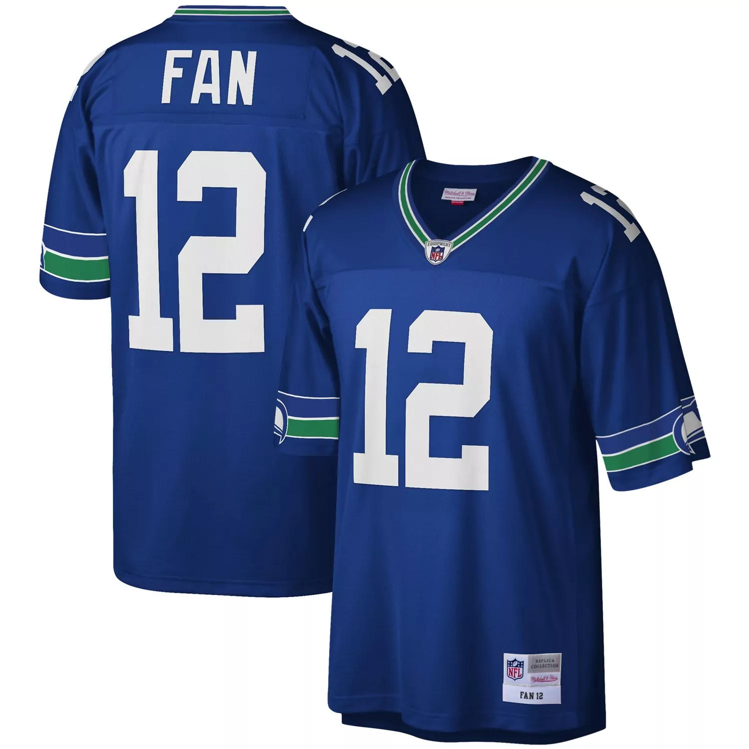 men s men s royal seattle seahawks alternate vapor f u s e elite custom jersey