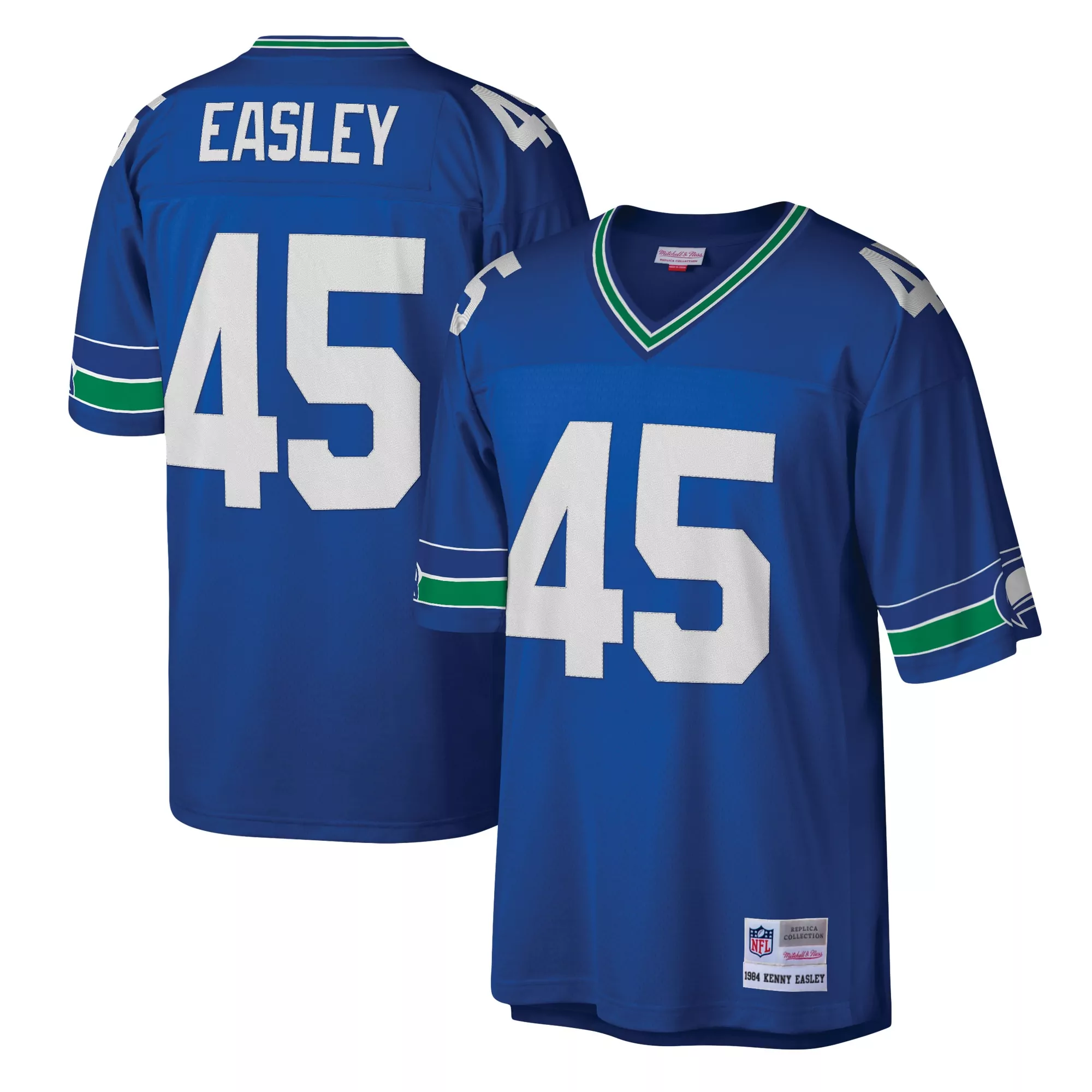 men s mitchell ness brian bosworth royal seattle seahawks big tall 1987 legacy retired player jersey
