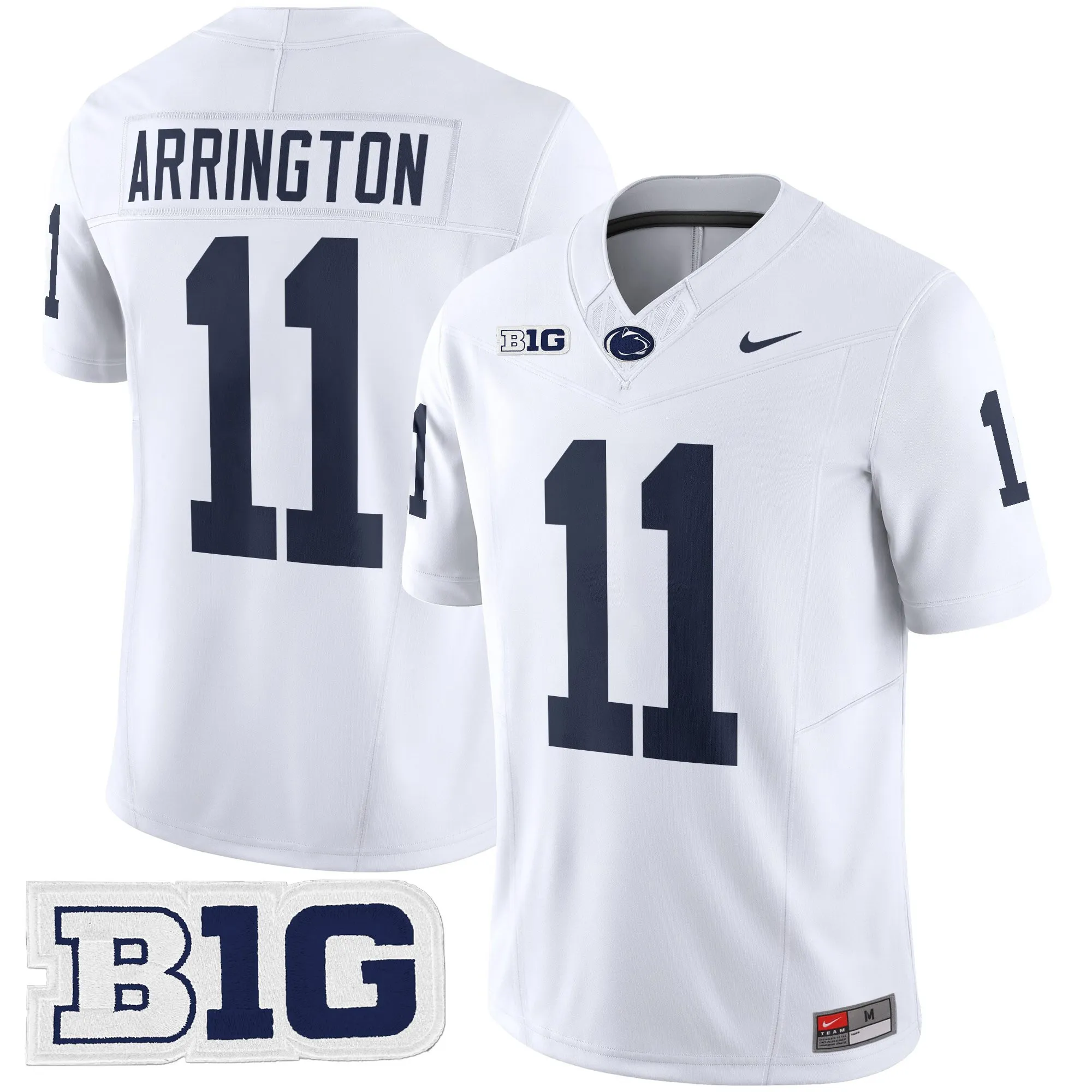 penn state nittany lions jersey lavar arrington 11 authentic uniform...