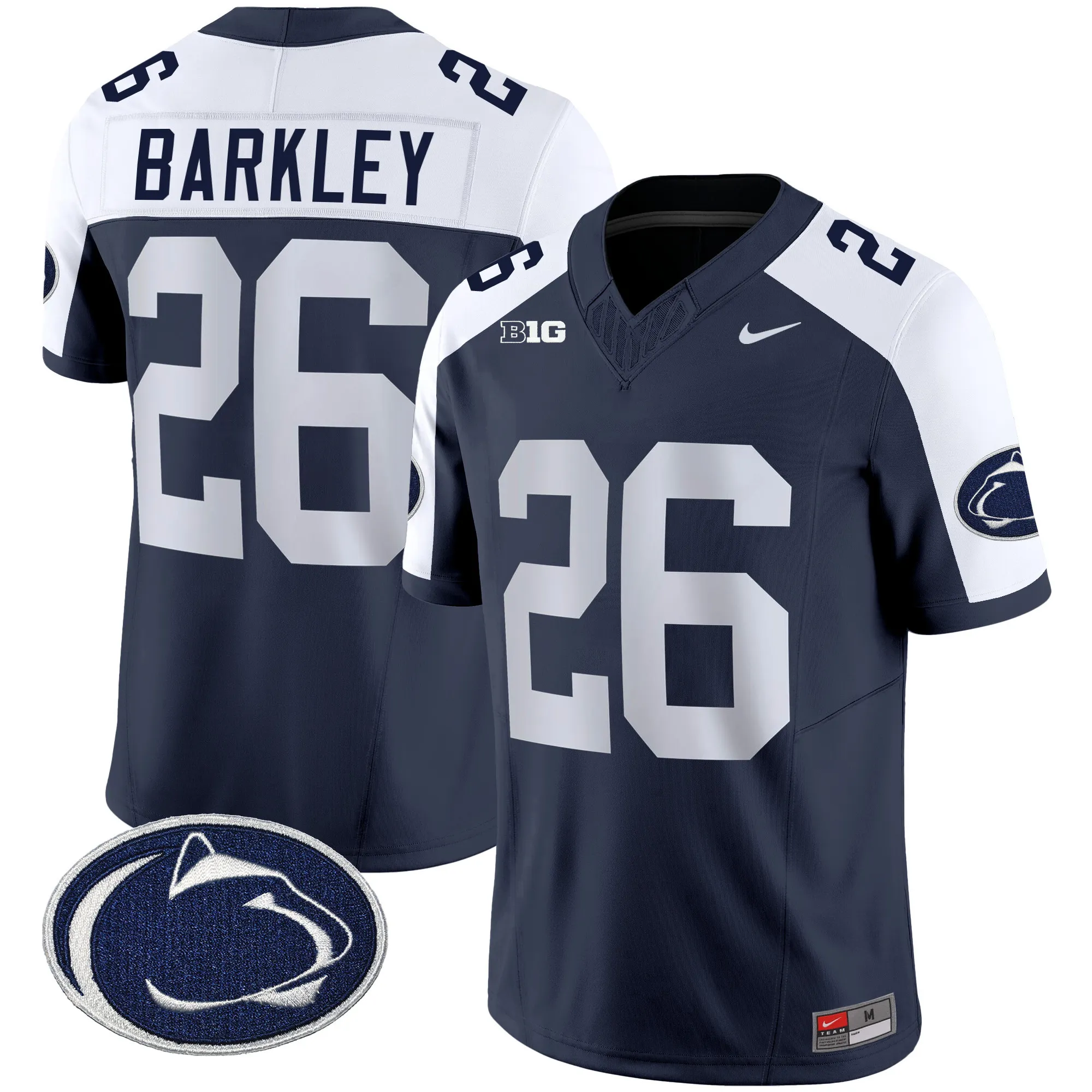 penn state nittany lions jersey saquon barkley 26 limited edition...