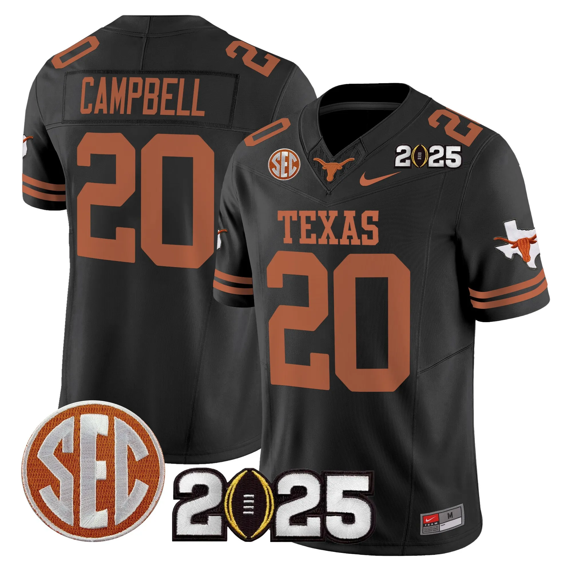 texas longhorns jersey arch manning 16 limited edition uniform burnt orange men women youth 3