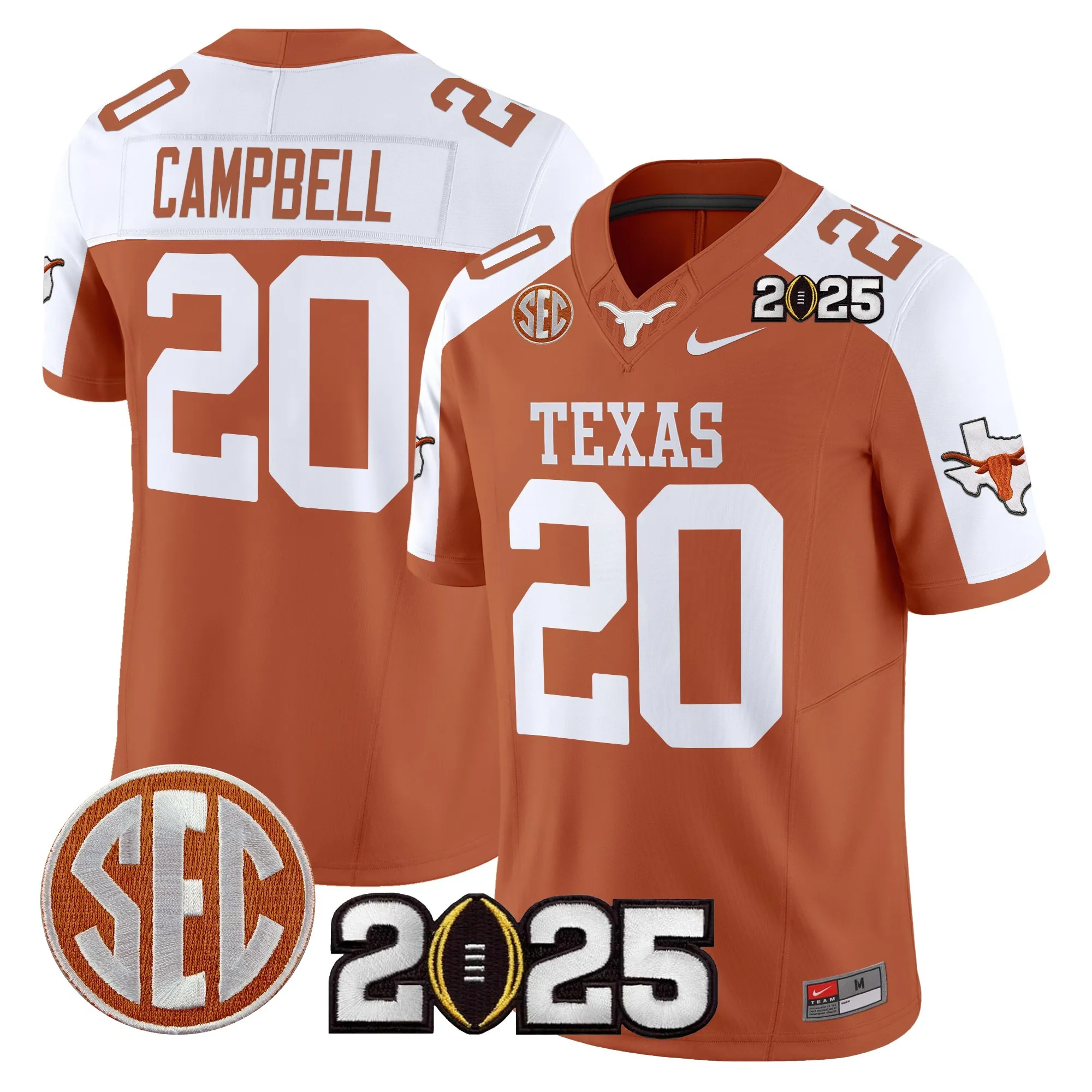 texas longhorns jersey arch manning 16 limited edition uniform burnt orange men women youth 3