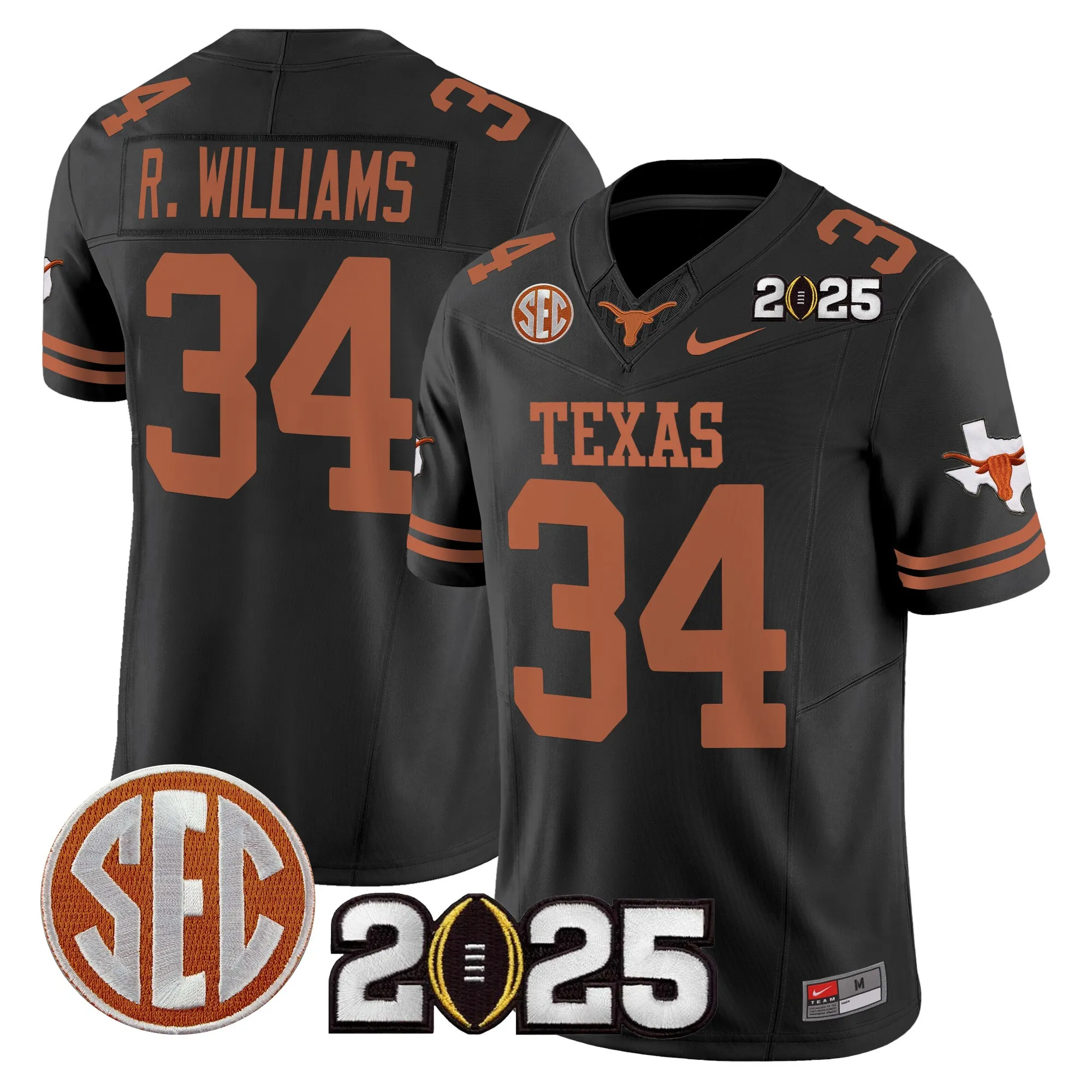 texas longhorns jersey quinn ewers 3 2025 limited edition uniform burnt orange men women youth