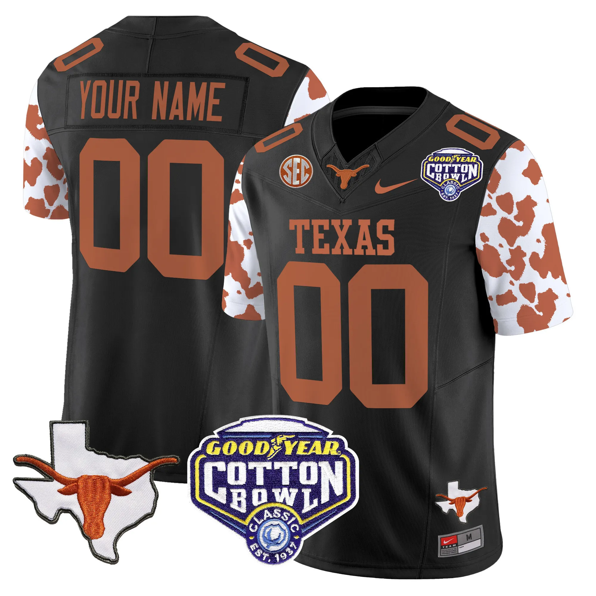 texas longhorns jersey wisner 26 sec 2025 stitched uniform white men women youth