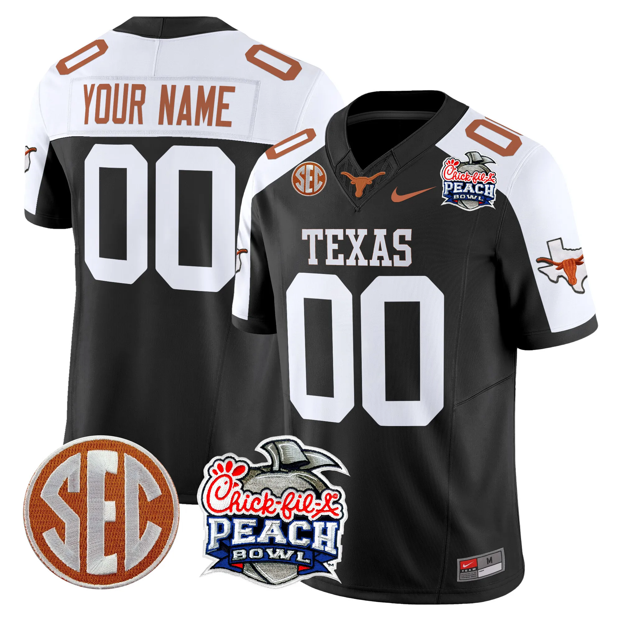 texas longhorns jersey wisner 26 sec 2025 stitched uniform white men women youth