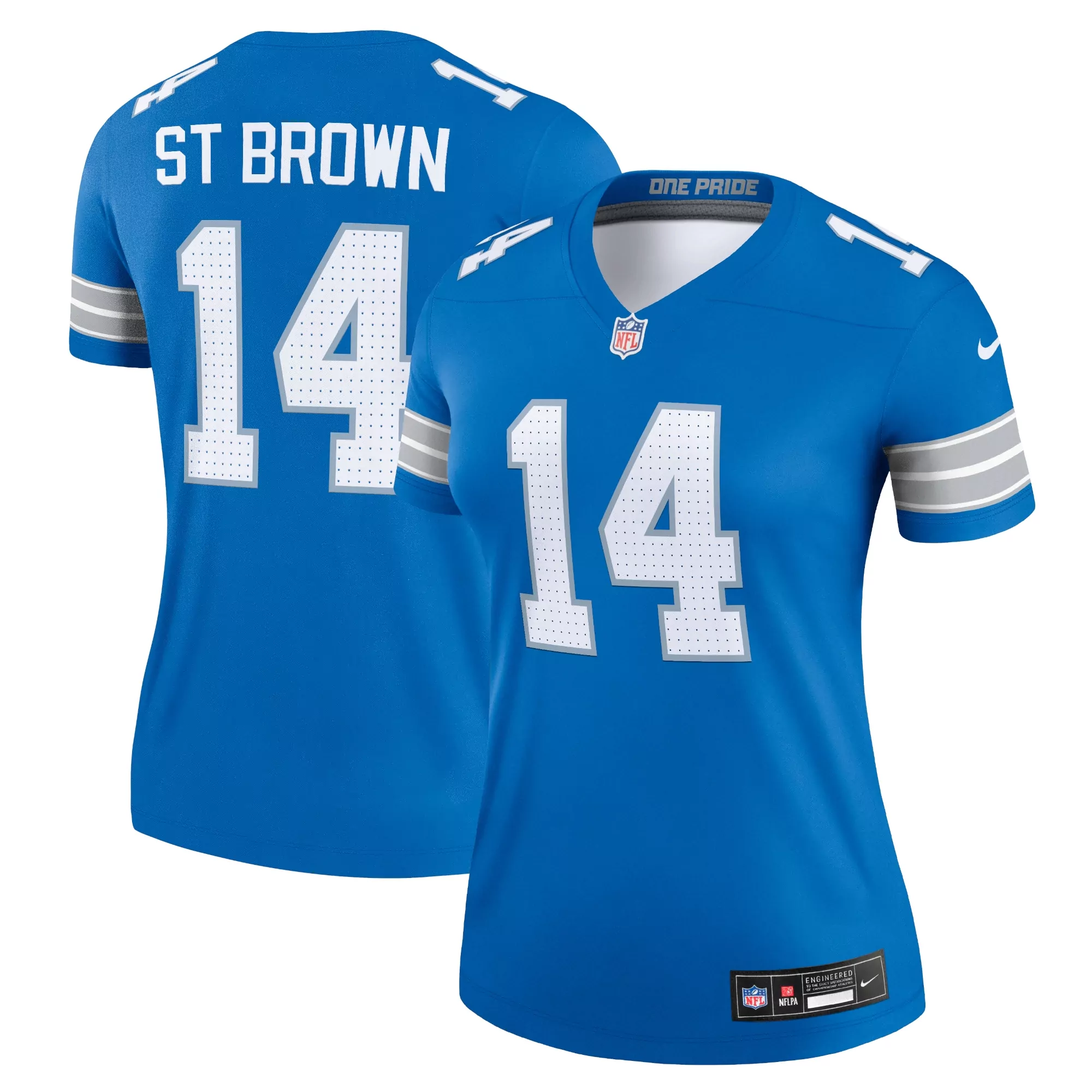 women s amon ra st brown black detroit lions alternate legend player performance top
