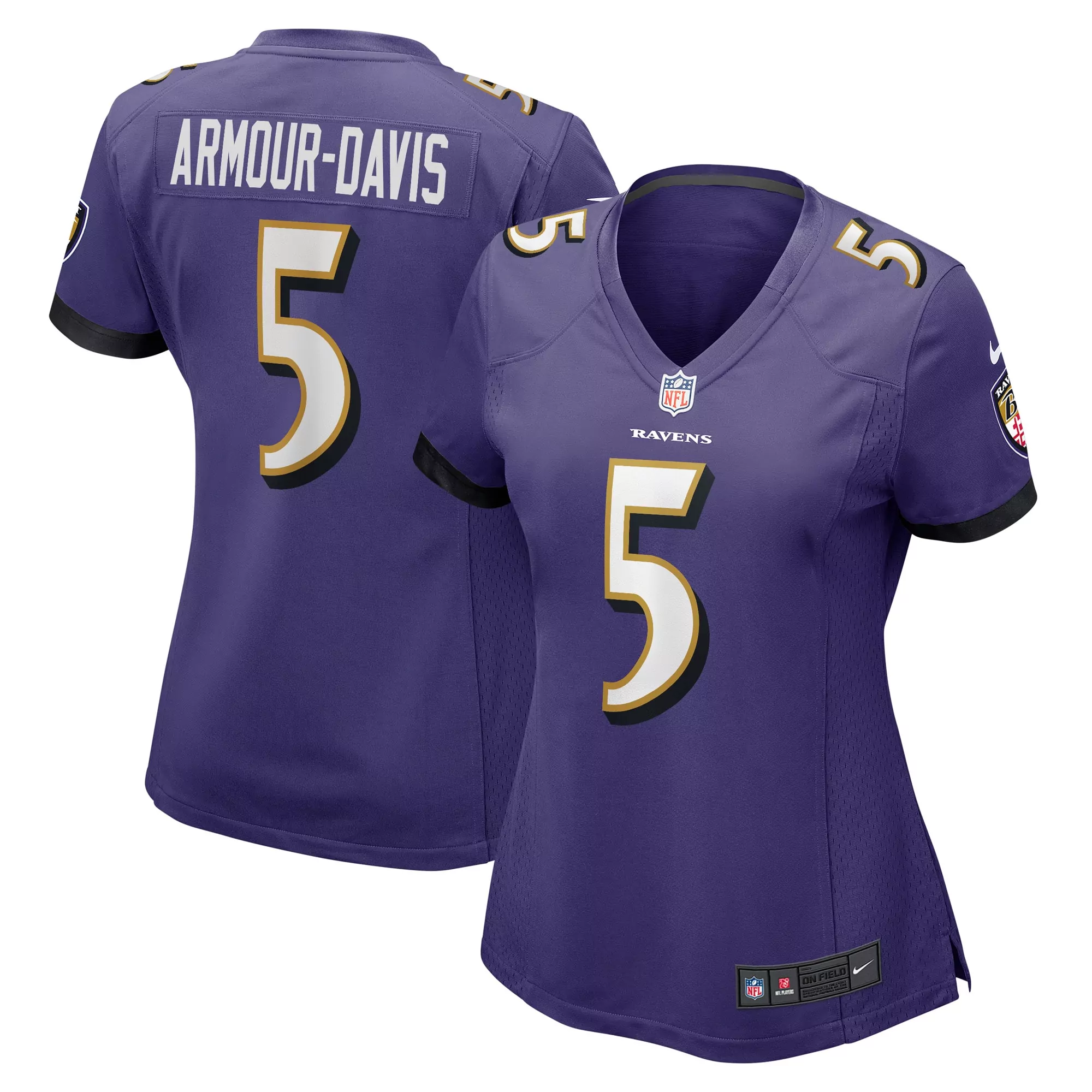 women s baltimore ravens eddie jackson purple game jersey