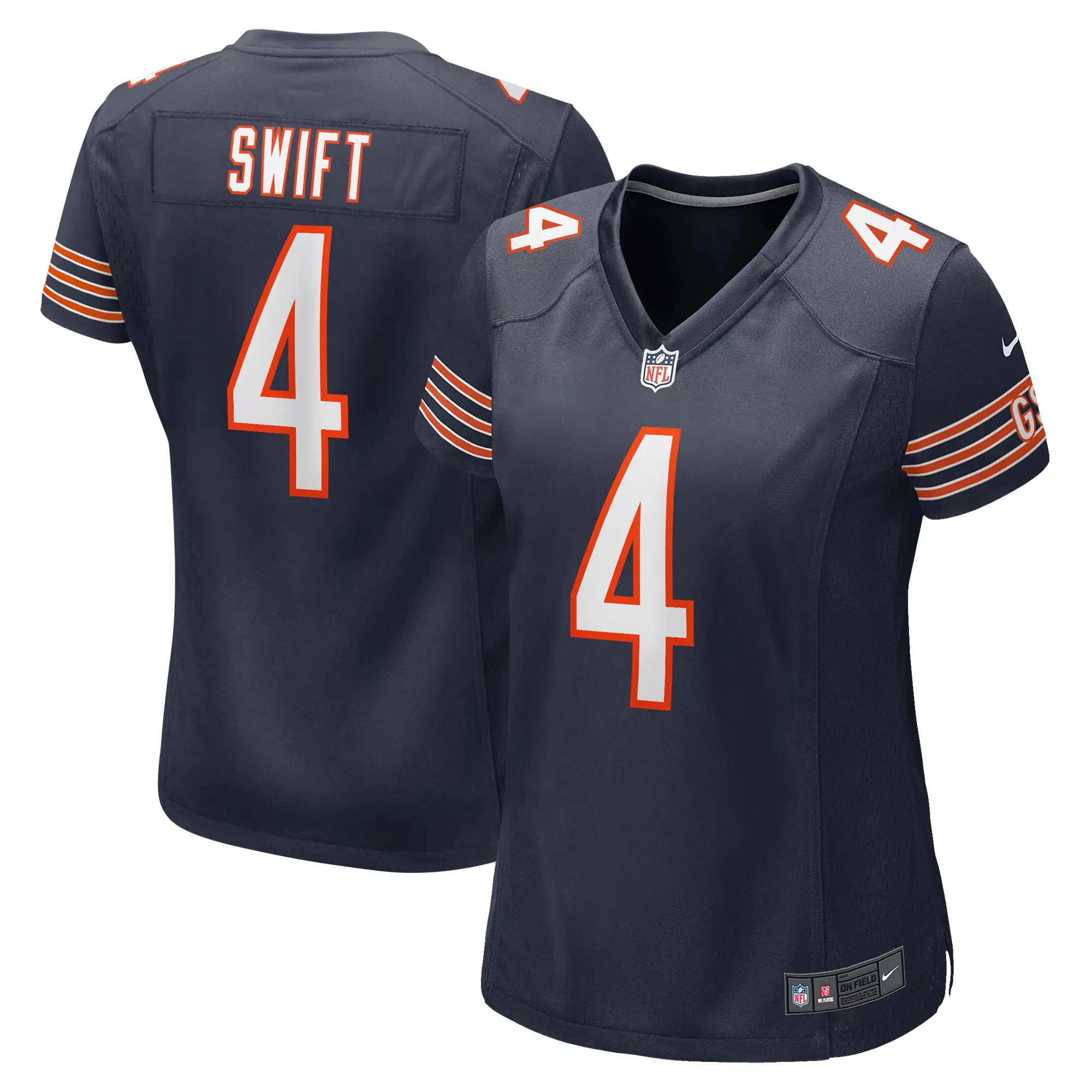 women s chicago bears colston loveland navy team game jersey