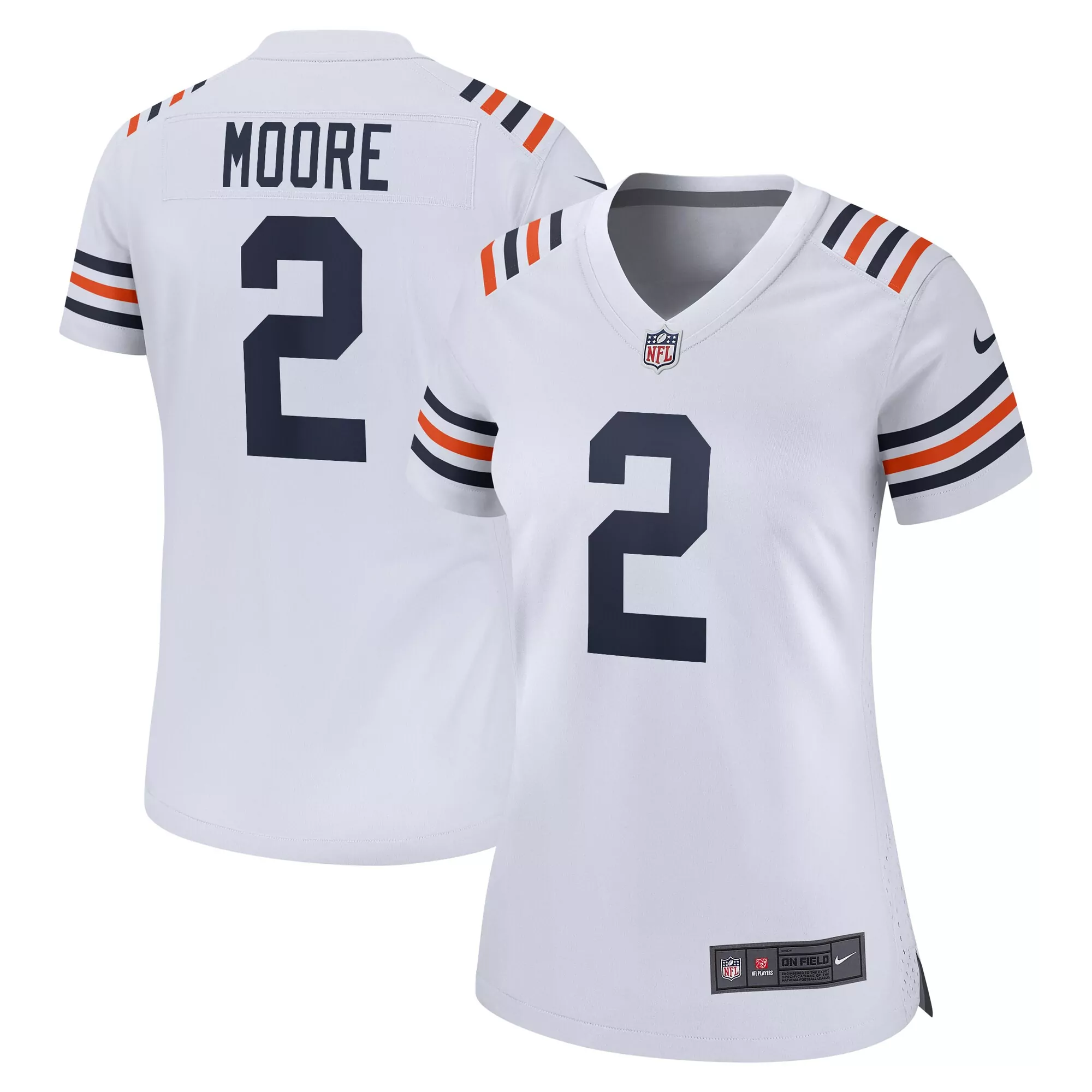 women s chicago bears colston loveland navy team game jersey