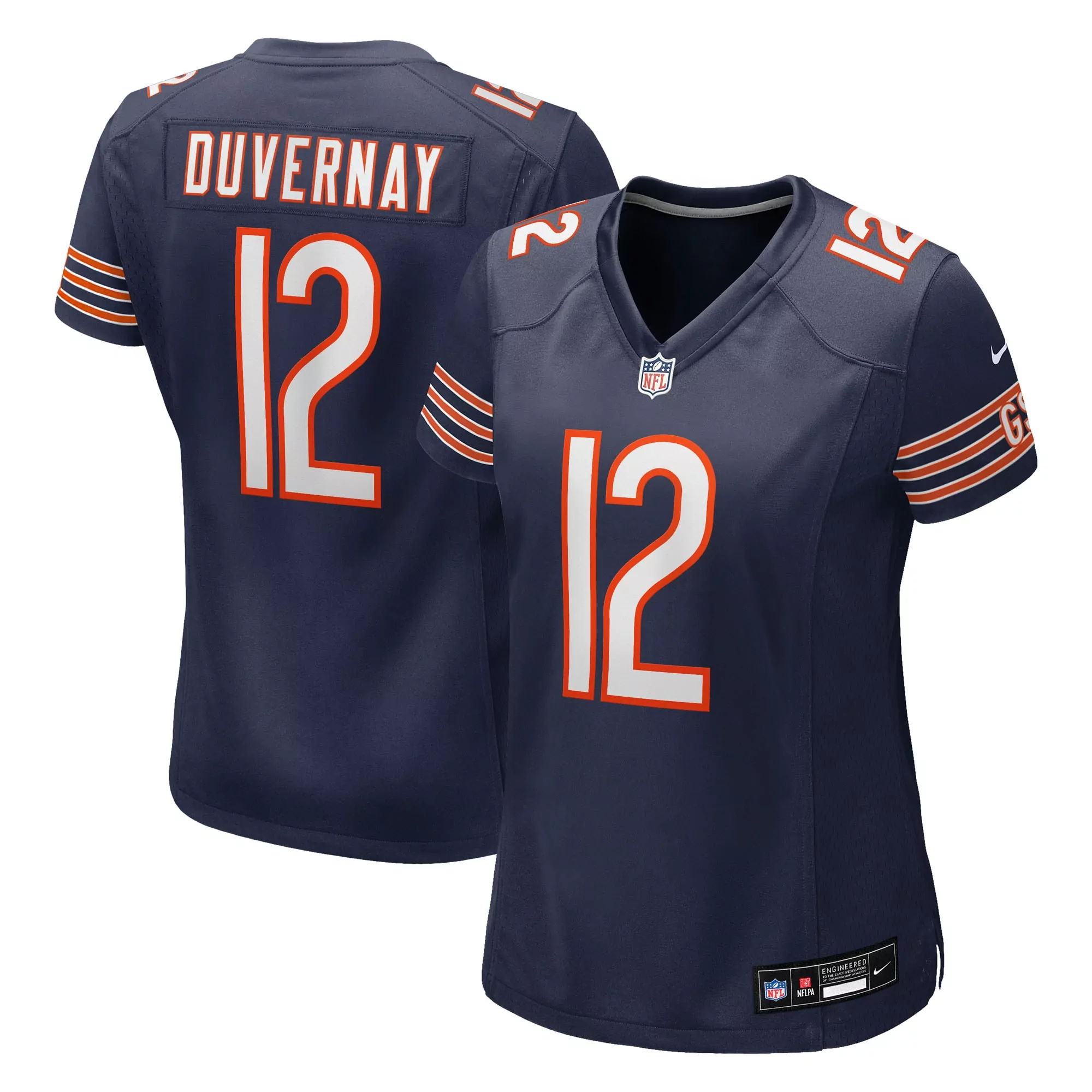 women s chicago bears demarquis gates navy game player jersey