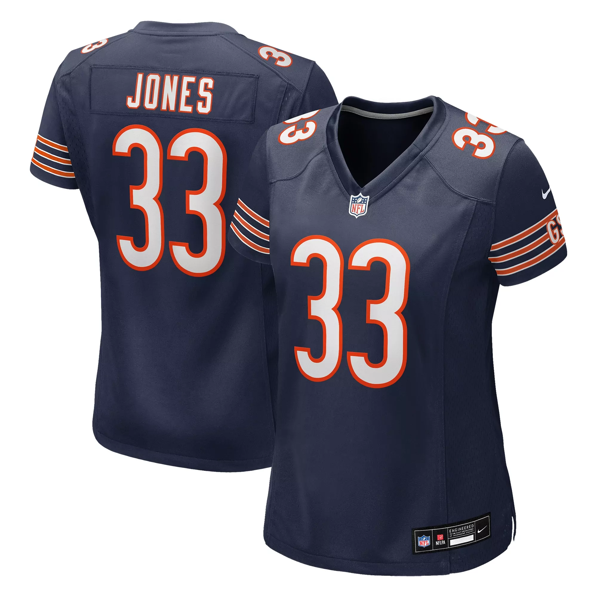 women s chicago bears jaylon johnson navy game jersey 1